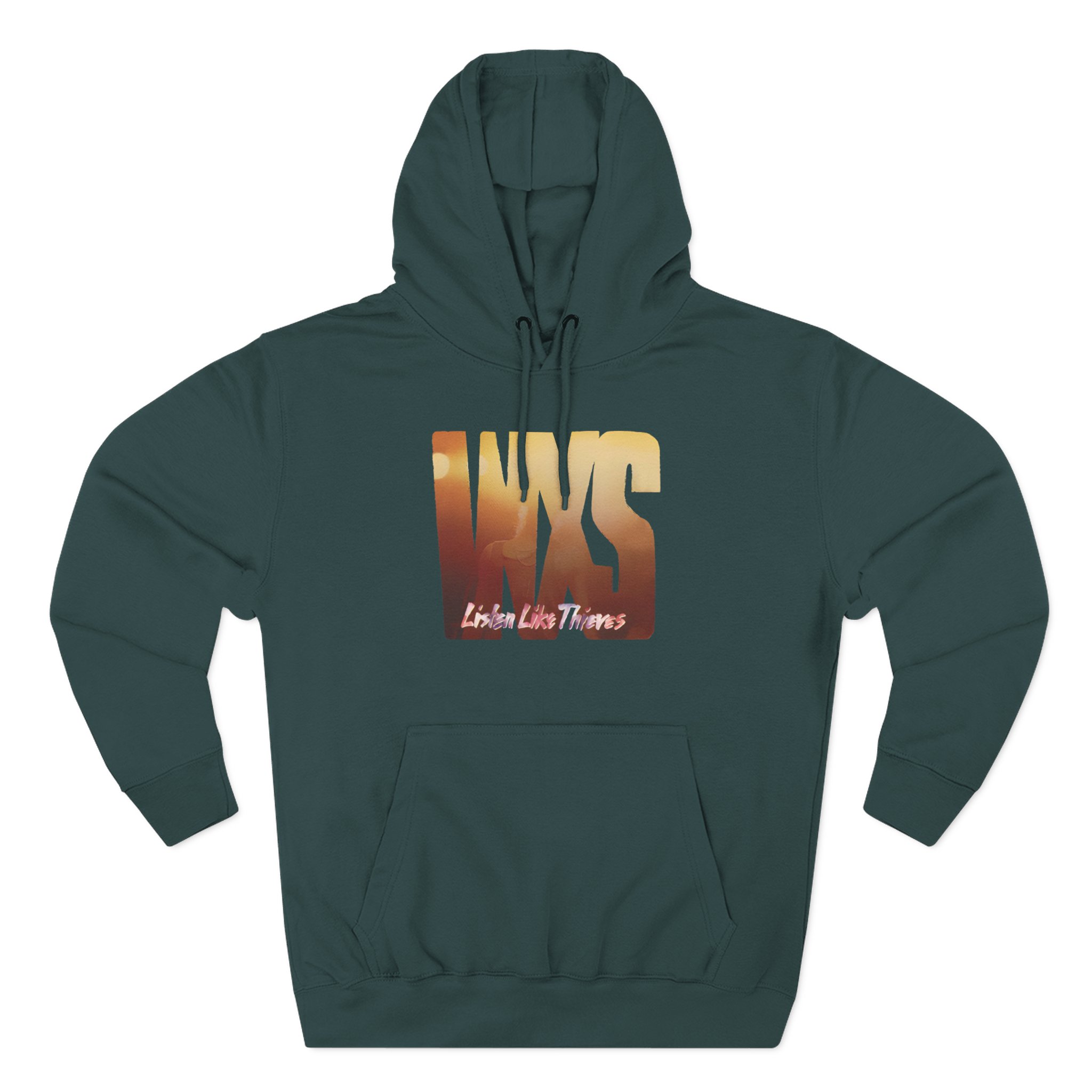 Inxs Listen Like Thieves Three-Panel Fleece Hoodie - Image 7