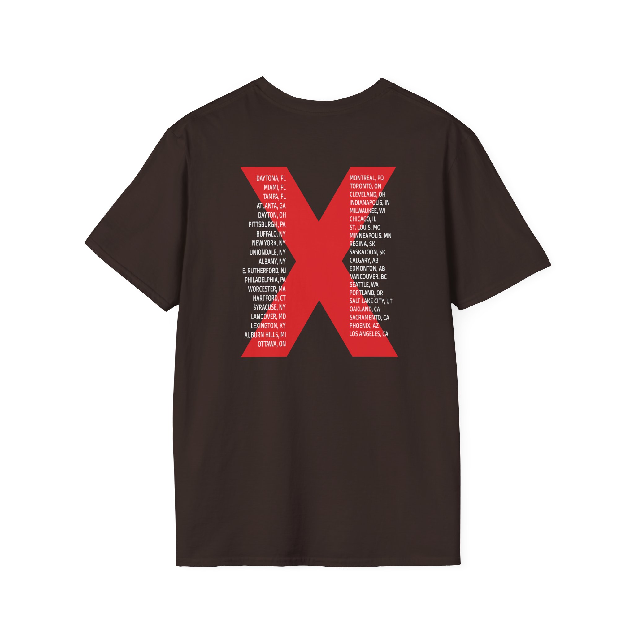 Inxs Us Tour Unisex Softstyle T-Shirt - Image 6