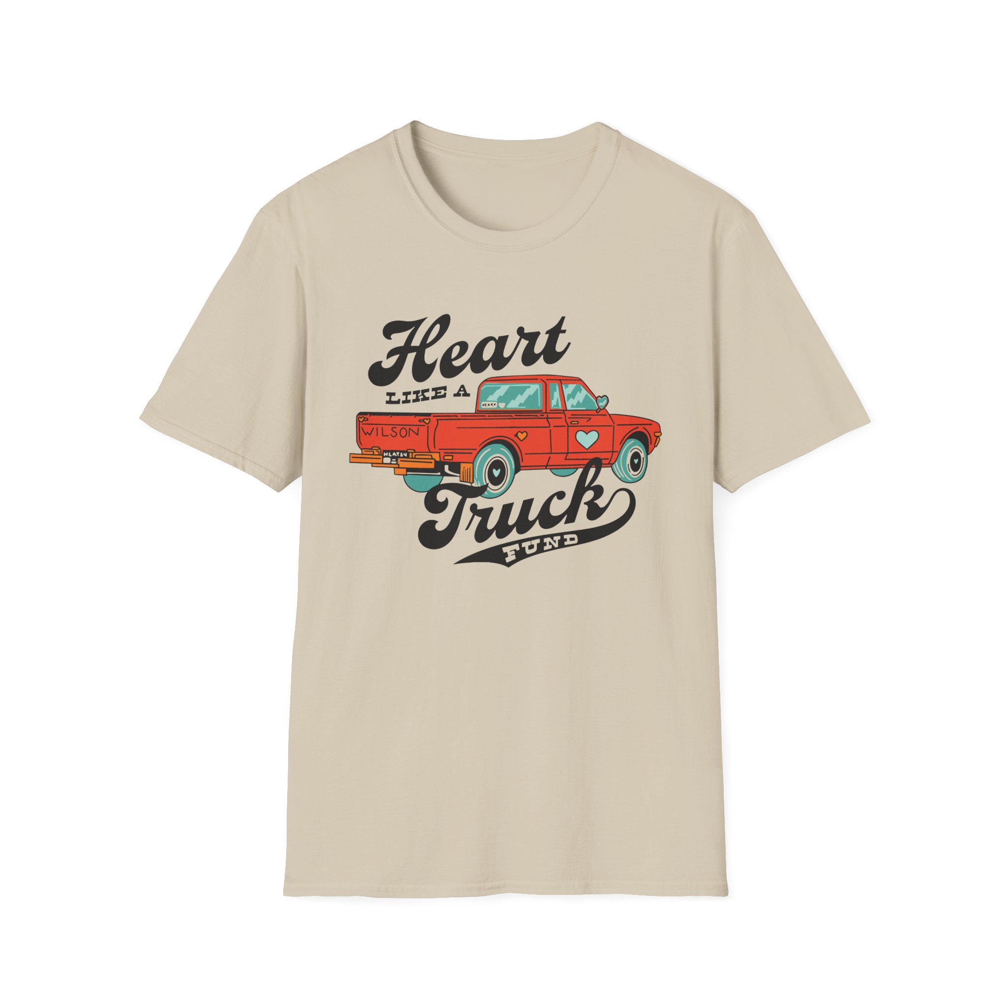 Lainey Wilson Heart Like a Truck Fund Unisex Softstyle T-Shirt - Image 3