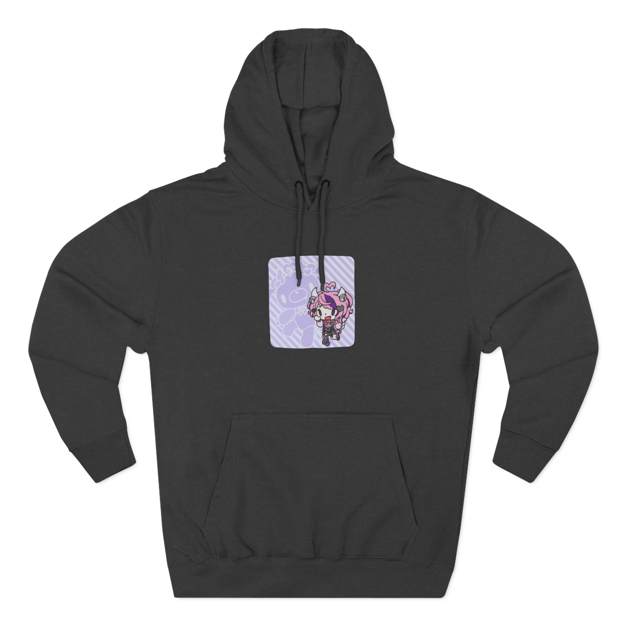 Ironmouse X Gloomy Bear Three-Panel Fleece Hoodie - Image 3