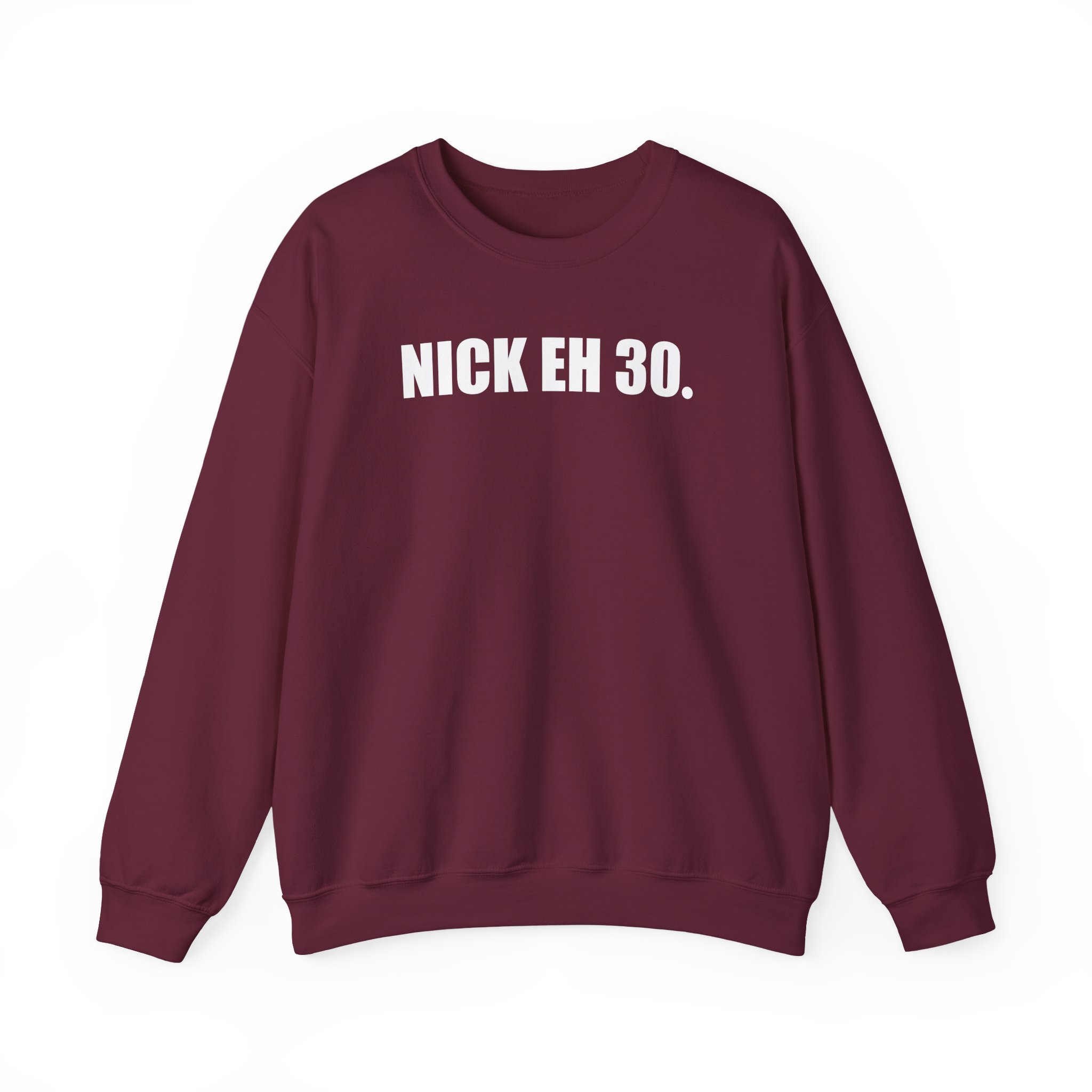 Nick Eh 30 Work Hard, Be Nice Have Fun Unisex Heavy Blend™ Crewneck Sweatshirt - Image 3