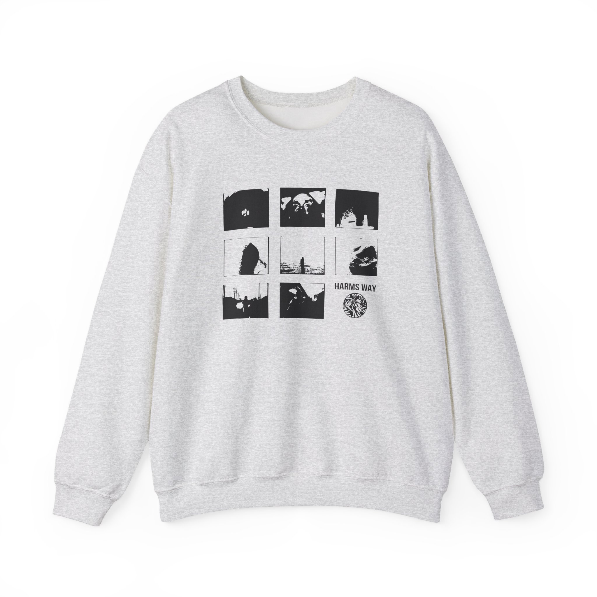 Harms Way Silent Wolf Unisex Heavy Blend™ Crewneck Sweatshirt - Image 3