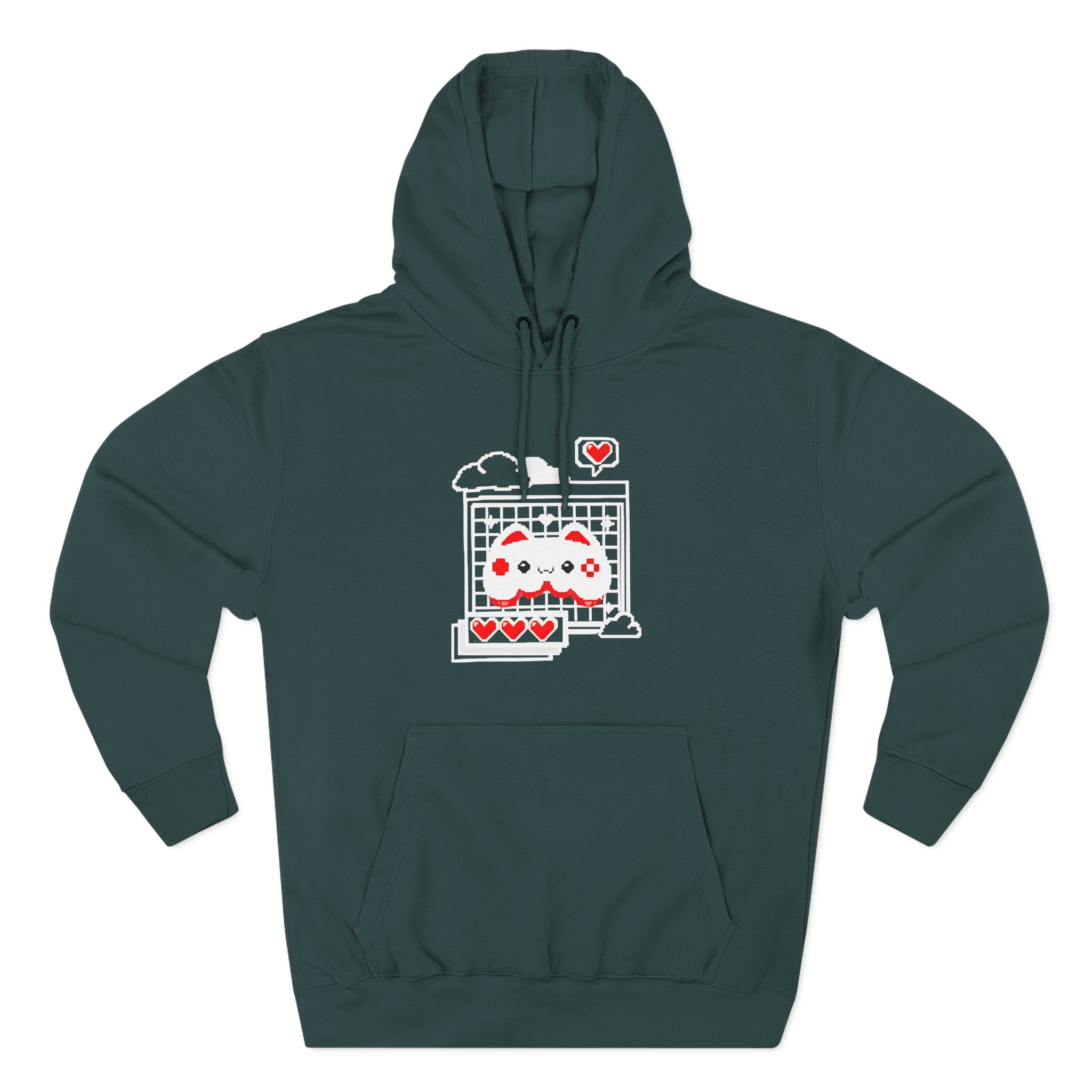 Aphmau Gamer Cat Three-Panel Fleece Hoodie - Image 7