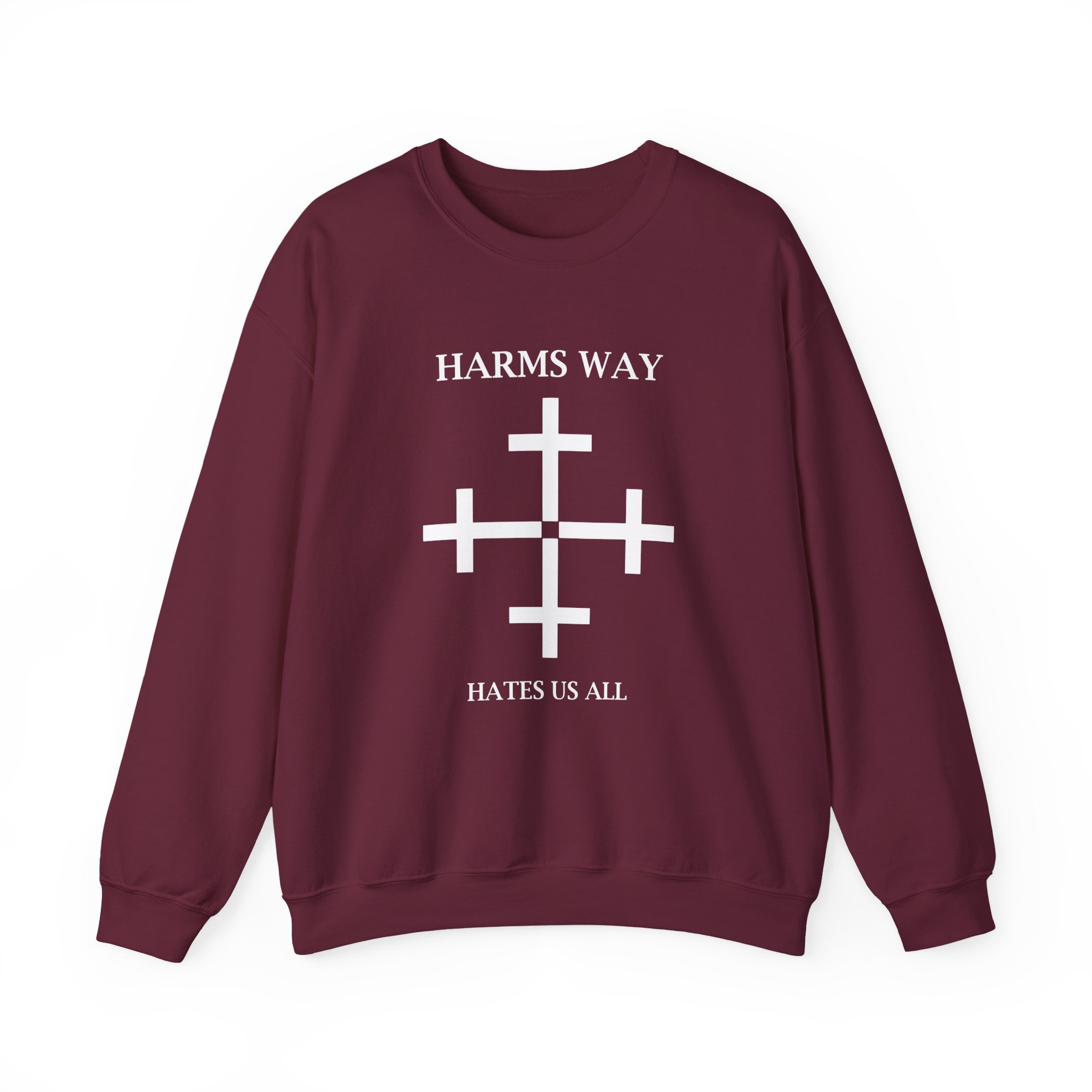 Harms Way Unisex Heavy Blend™ Crewneck Sweatshirt - Image 3