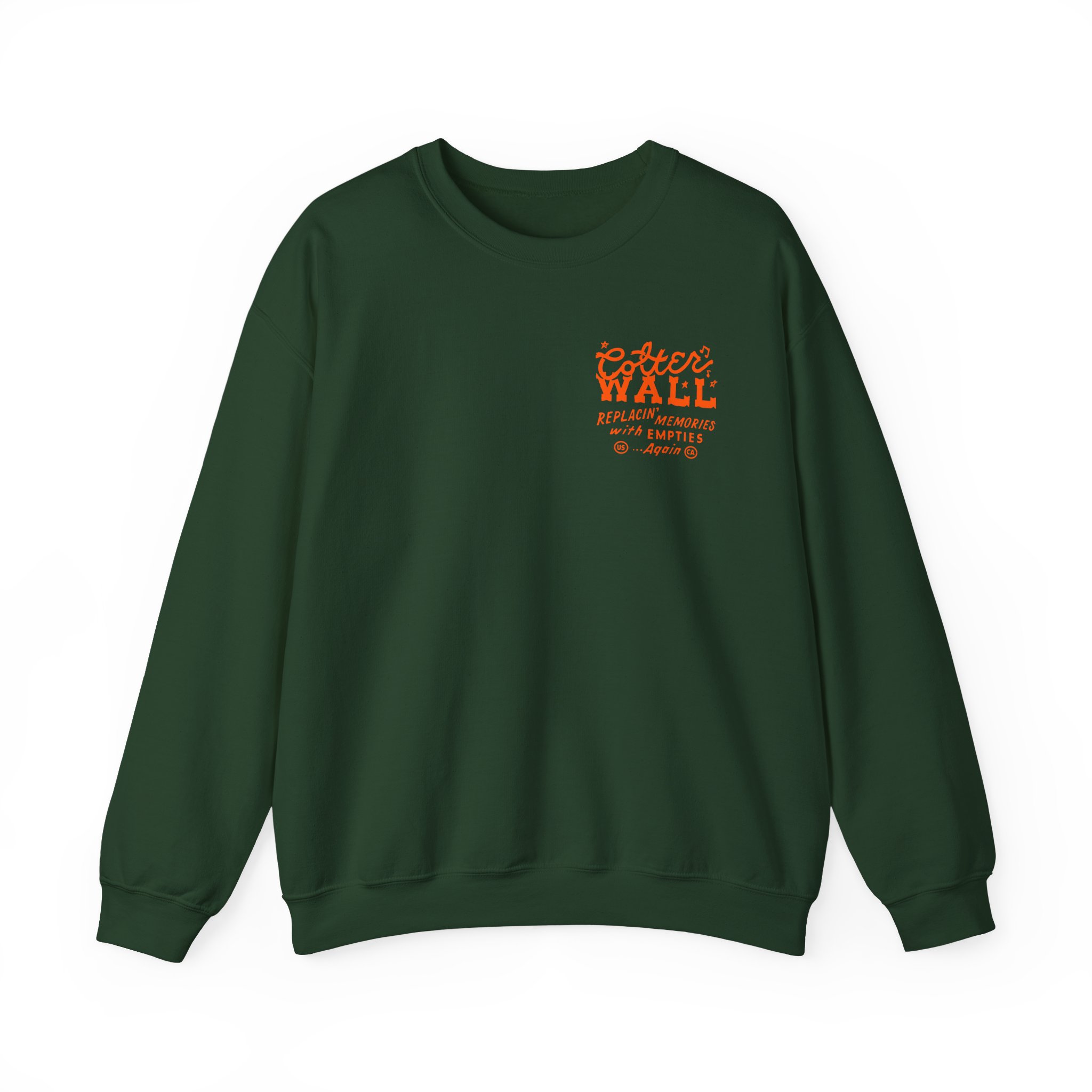 Colter Wall Memories and Empties Pocket Unisex Heavy Blend™ Crewneck Sweatshirt - Image 5
