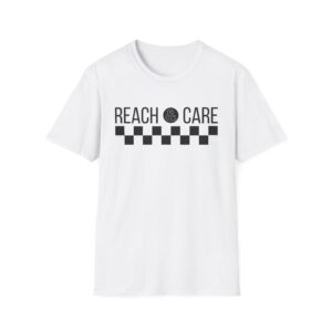 Life Church Reach the World Care for the One Unisex Softstyle T-Shirt