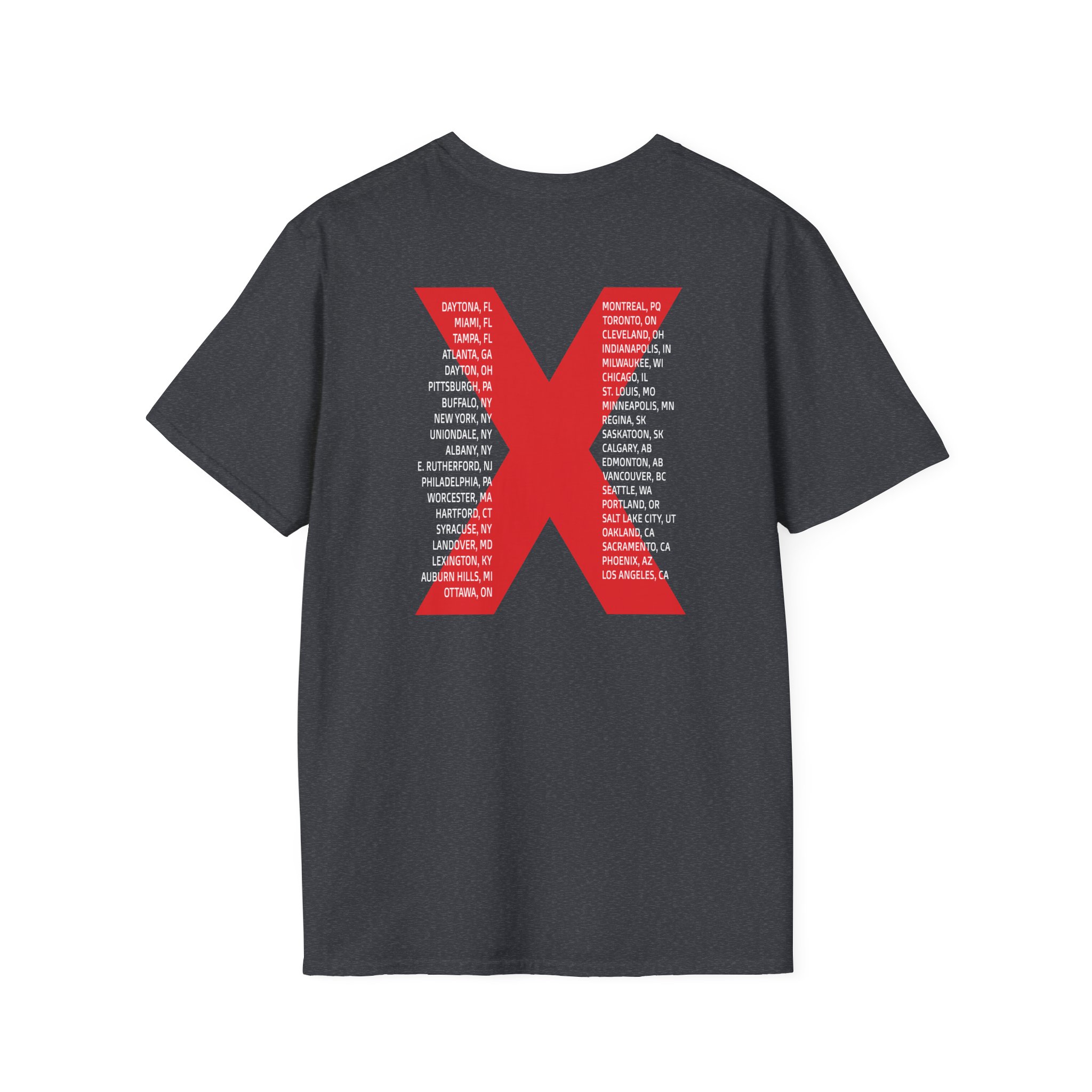 Inxs Us Tour Unisex Softstyle T-Shirt - Image 14