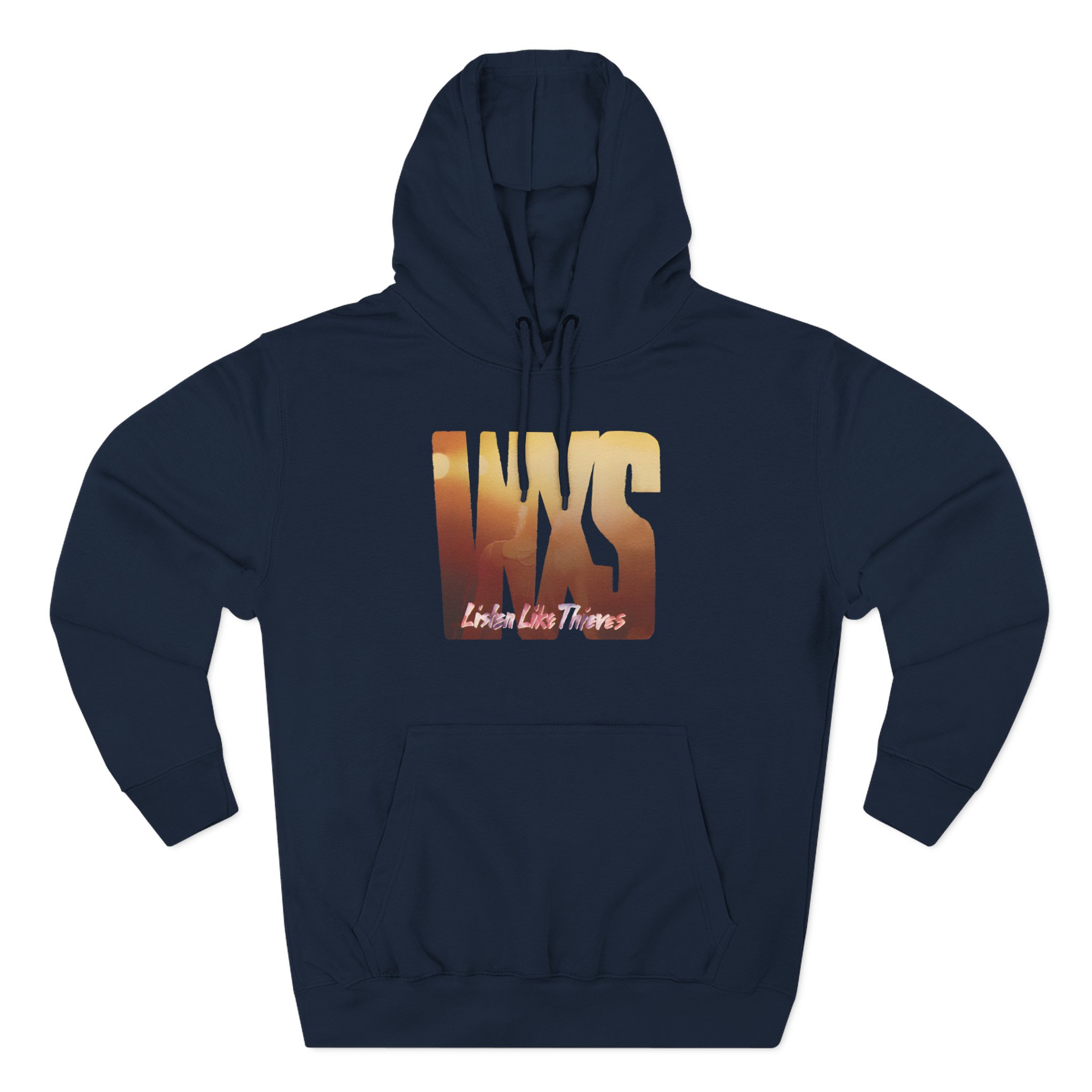 Inxs Listen Like Thieves Three-Panel Fleece Hoodie - Image 9