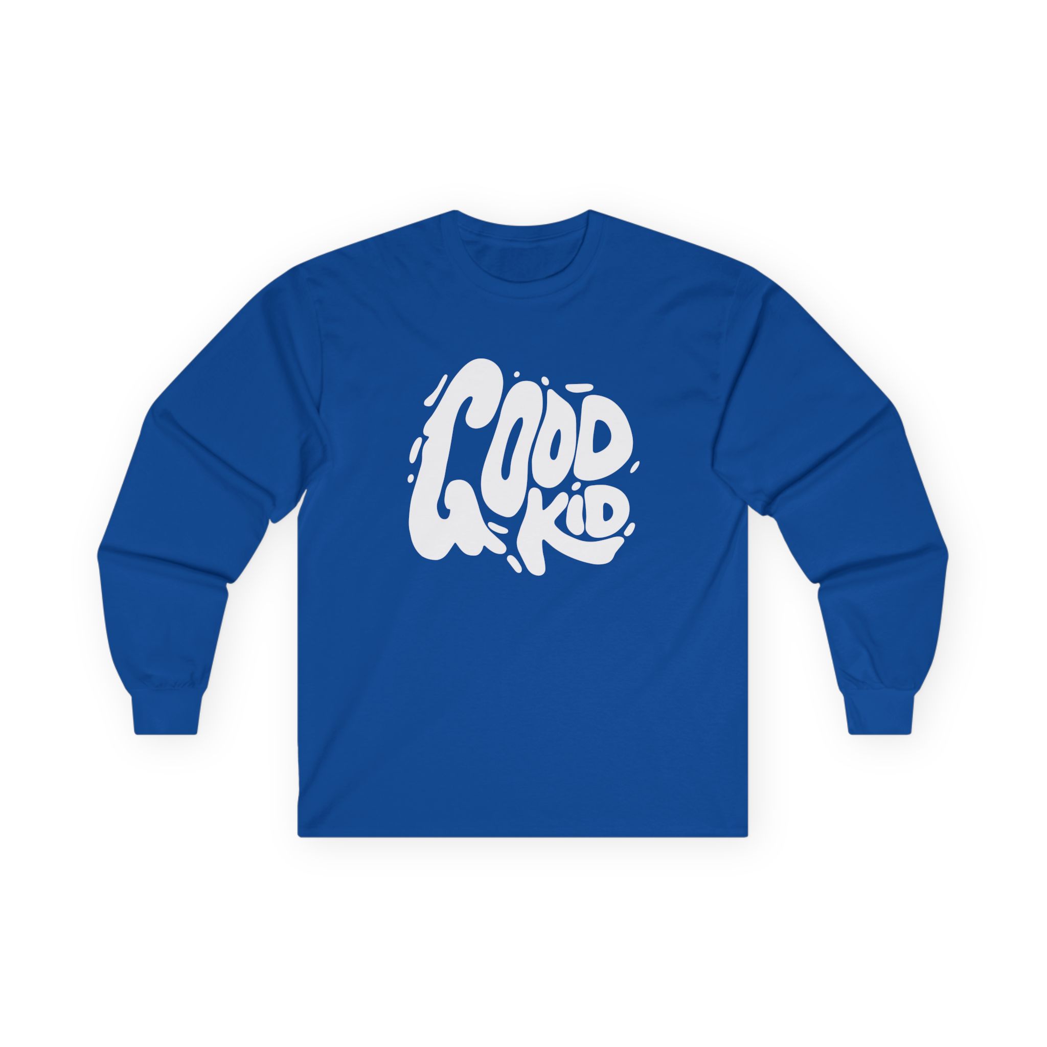 Good Kid Logo Unisex Ultra Cotton Long Sleeve Tee - Image 9