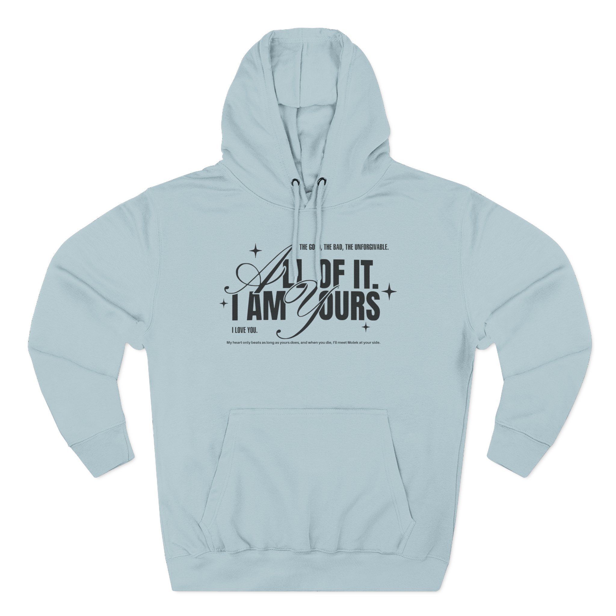 Fourth Wing Iam Yours Three-Panel Fleece Hoodie - Image 11
