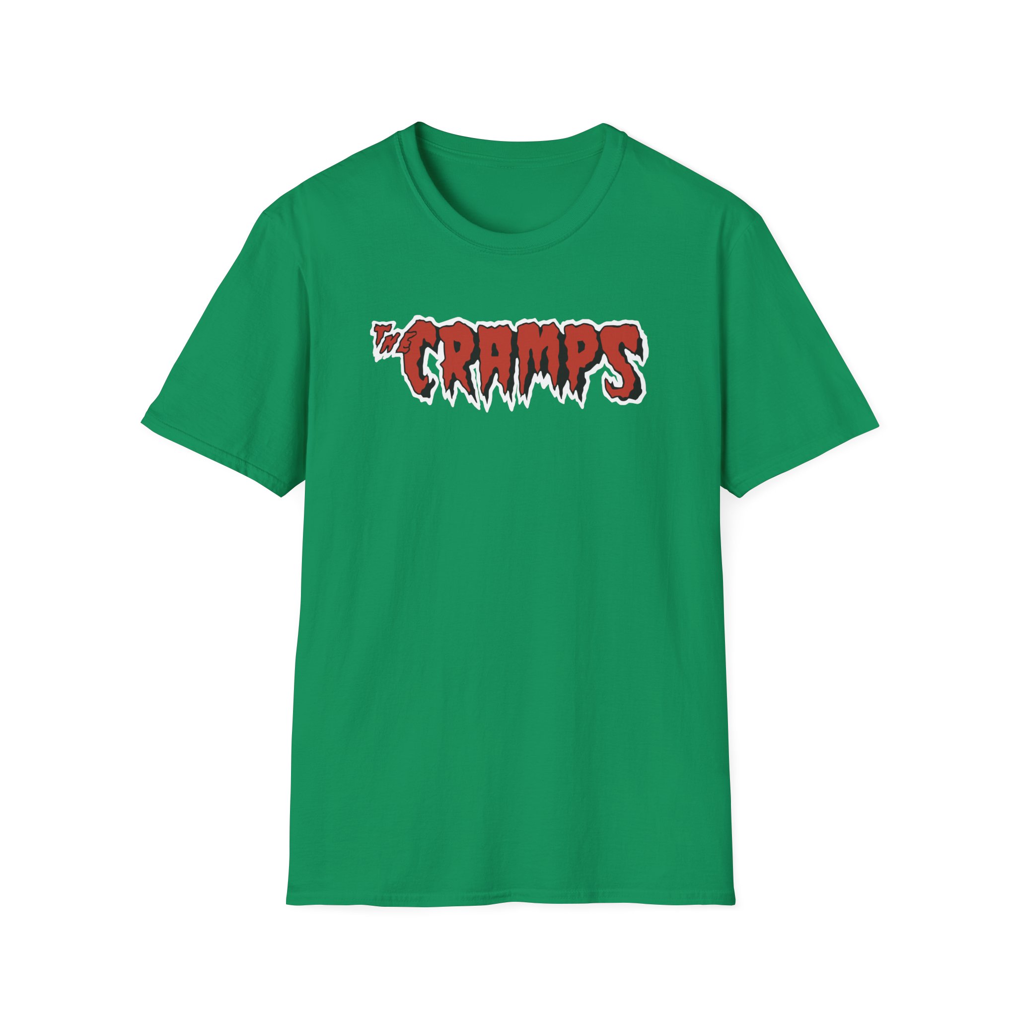 The Cramps Logo Unisex Softstyle T-Shirt - Image 9