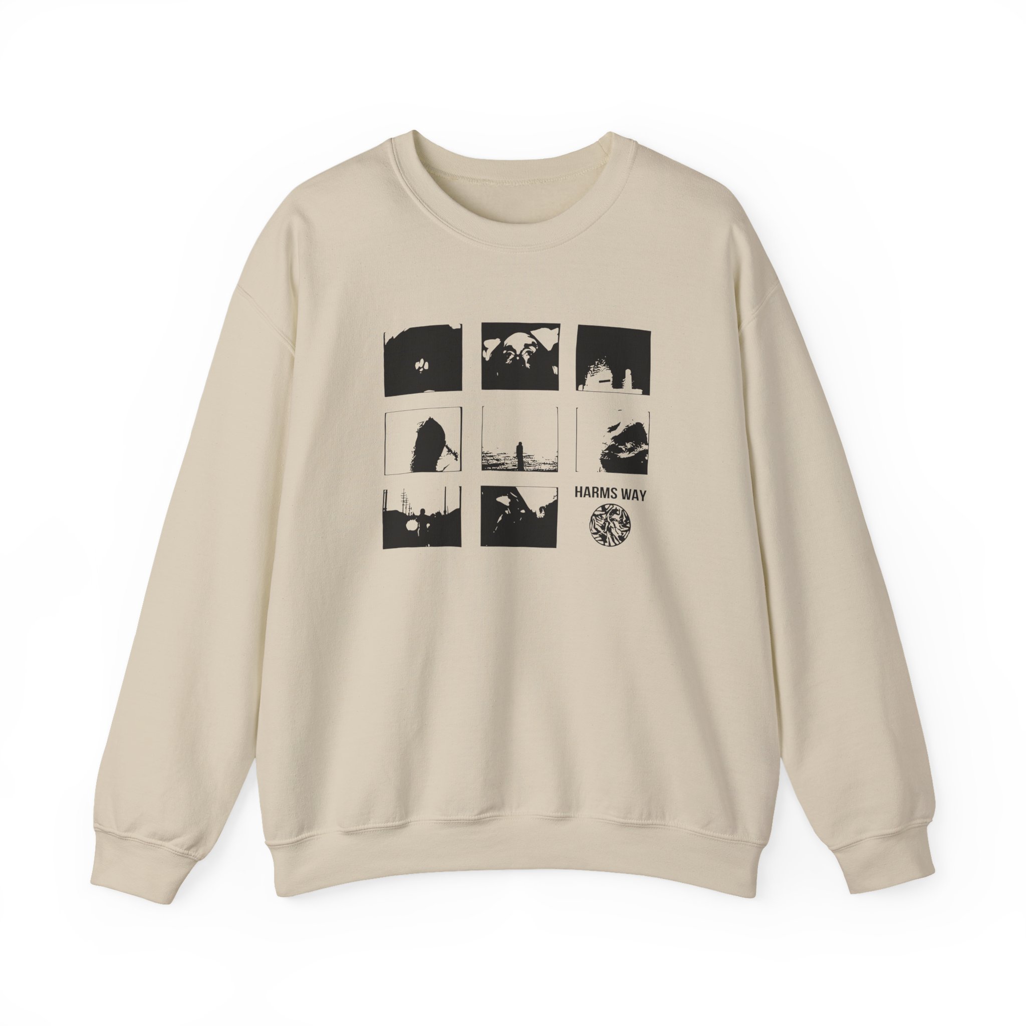 Harms Way Silent Wolf Unisex Heavy Blend™ Crewneck Sweatshirt - Image 5