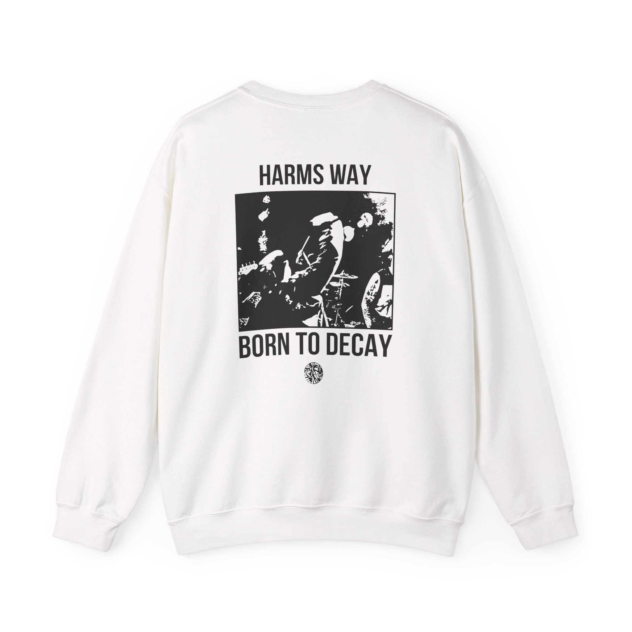 Harms Way Silent Wolf Unisex Heavy Blend™ Crewneck Sweatshirt - Image 2