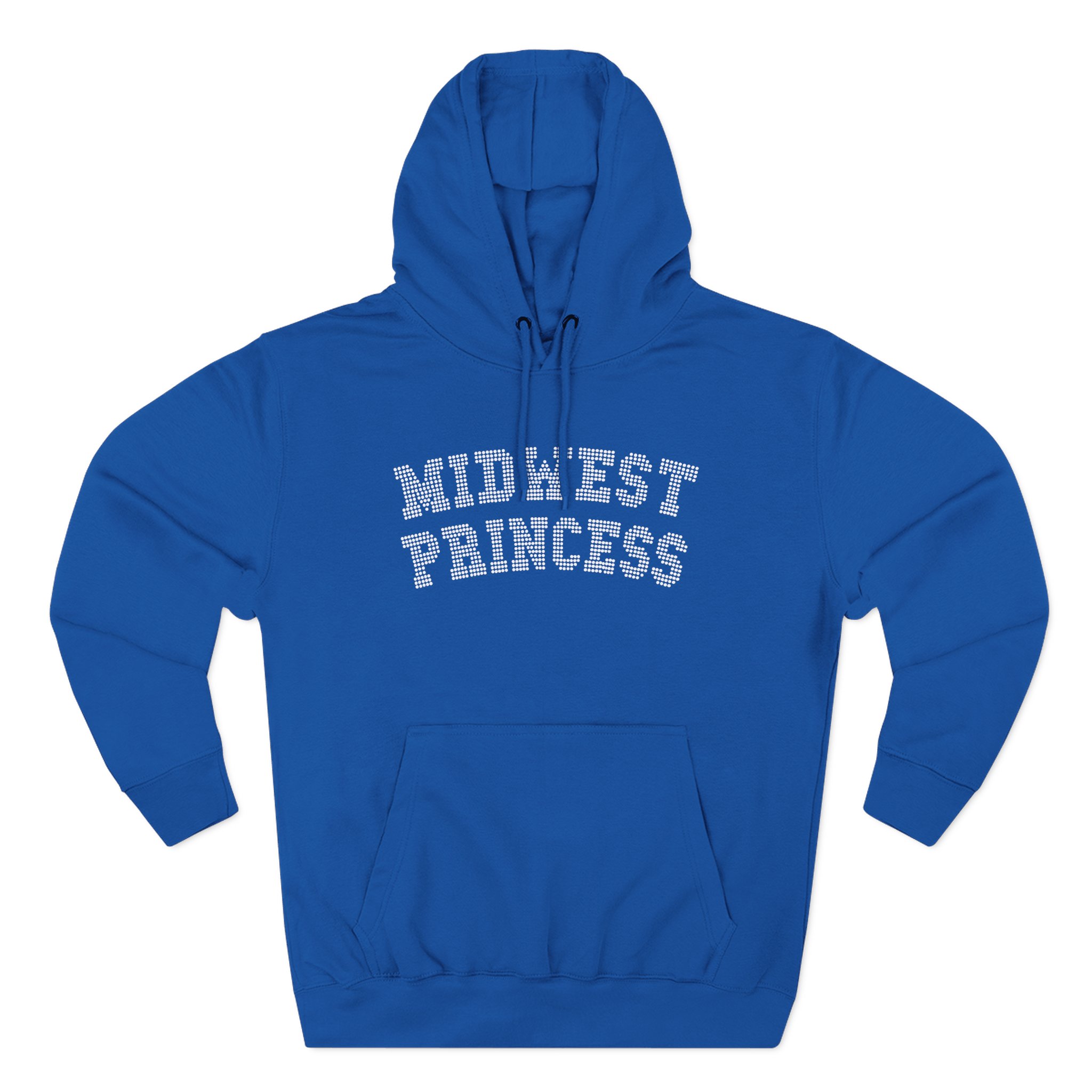 Chappell Roan Rhinestoned Midwest Three-Panel Fleece Hoodie - Image 5