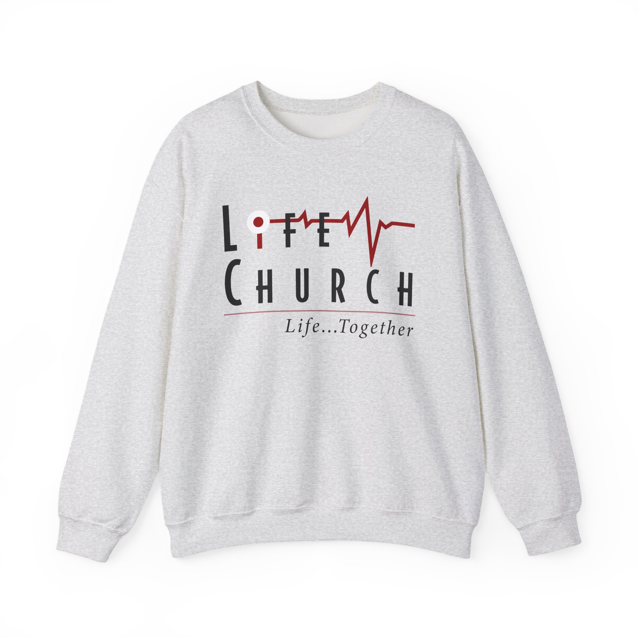 Life Church Unisex Heavy Blend™ Crewneck Sweatshirt - Image 3