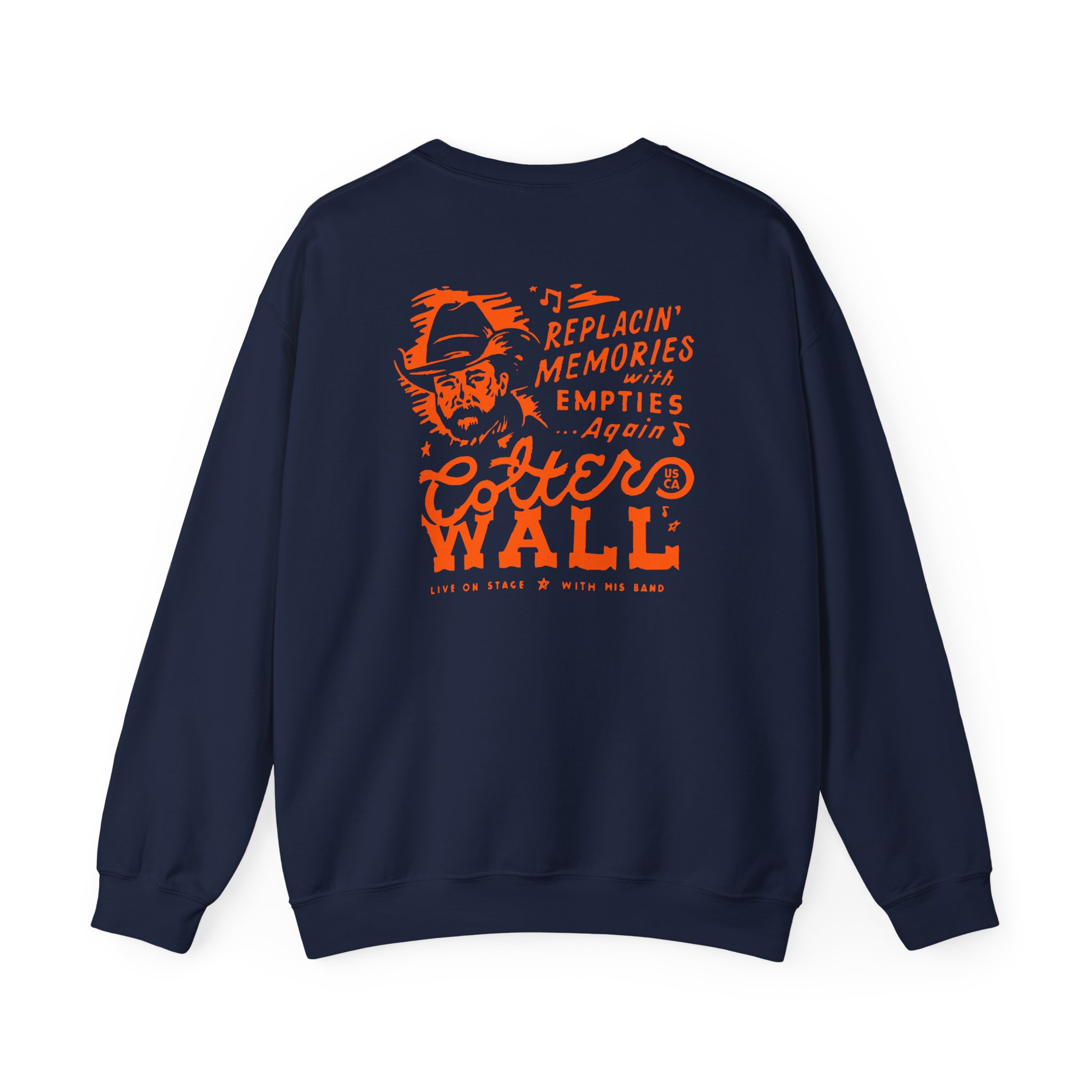 Colter Wall Memories and Empties Pocket Unisex Heavy Blend™ Crewneck Sweatshirt - Image 16