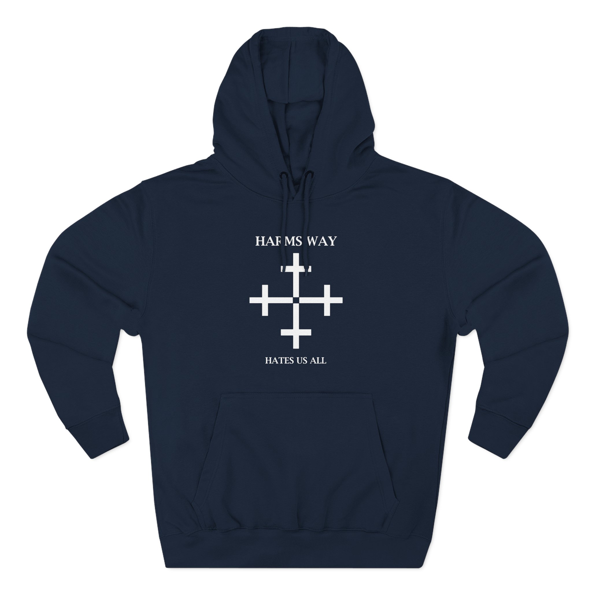 Harms Way Three-Panel Fleece Hoodie - Image 7
