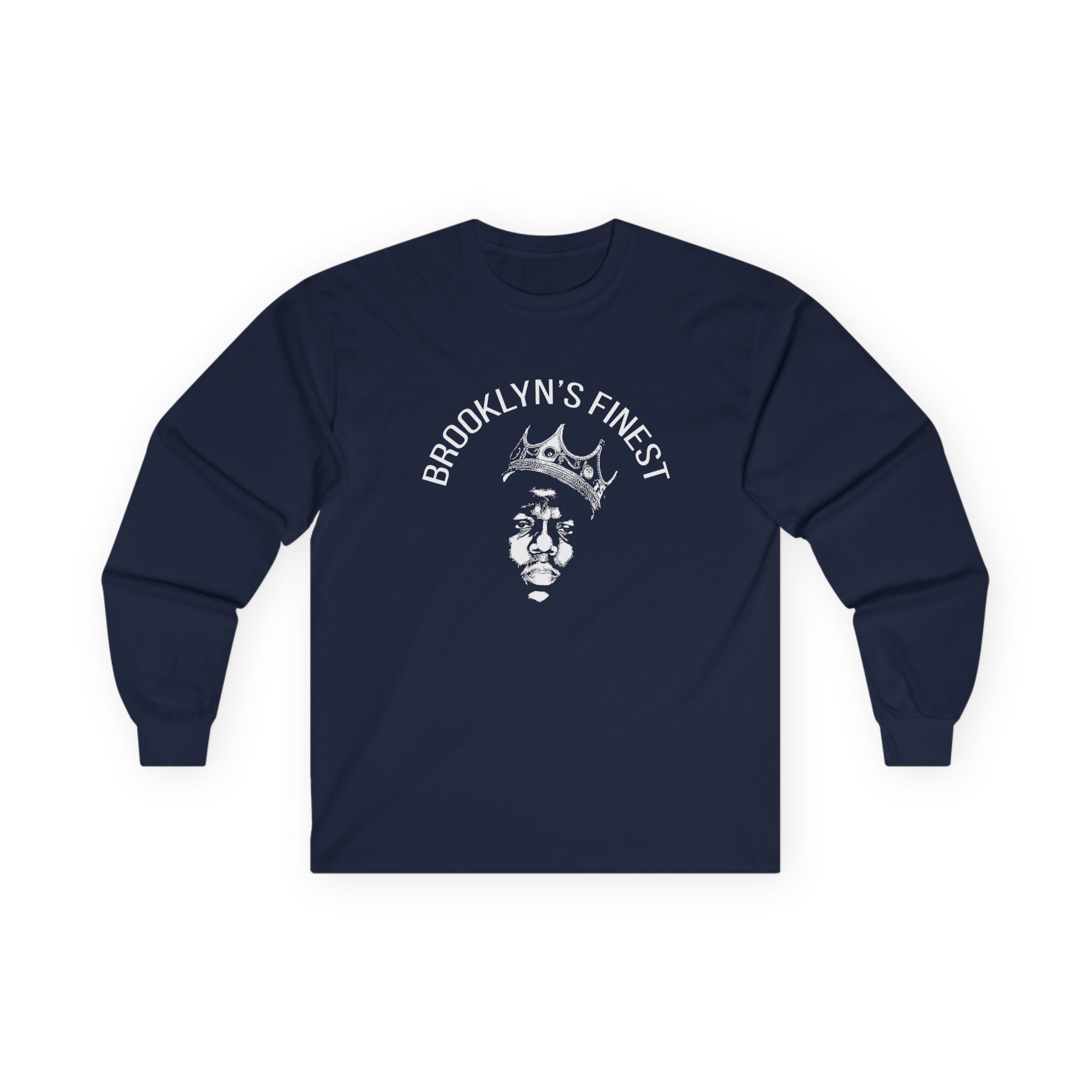 Biggie Smalls Brooklyn's Finest Unisex Ultra Cotton Long Sleeve Tee - Image 7