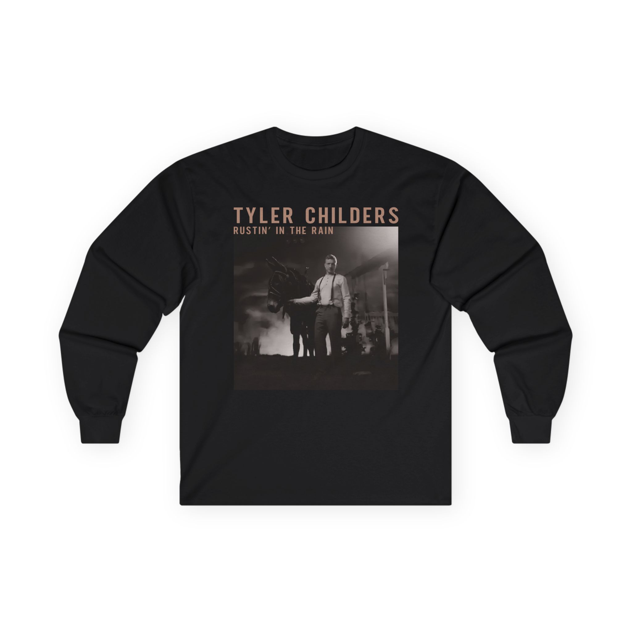 Tyler Childers Black Rustin Unisex Ultra Cotton Long Sleeve Tee