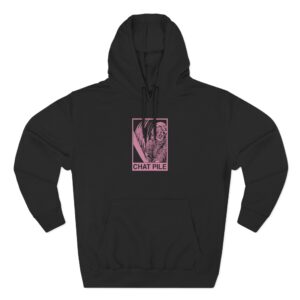 Chat Pile Three-Panel Fleece Hoodie