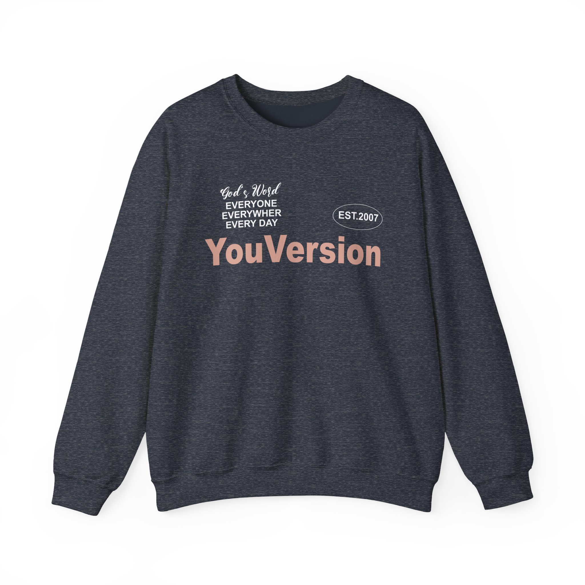 Life Church Youversion Unisex Heavy Blend™ Crewneck Sweatshirt - Image 13