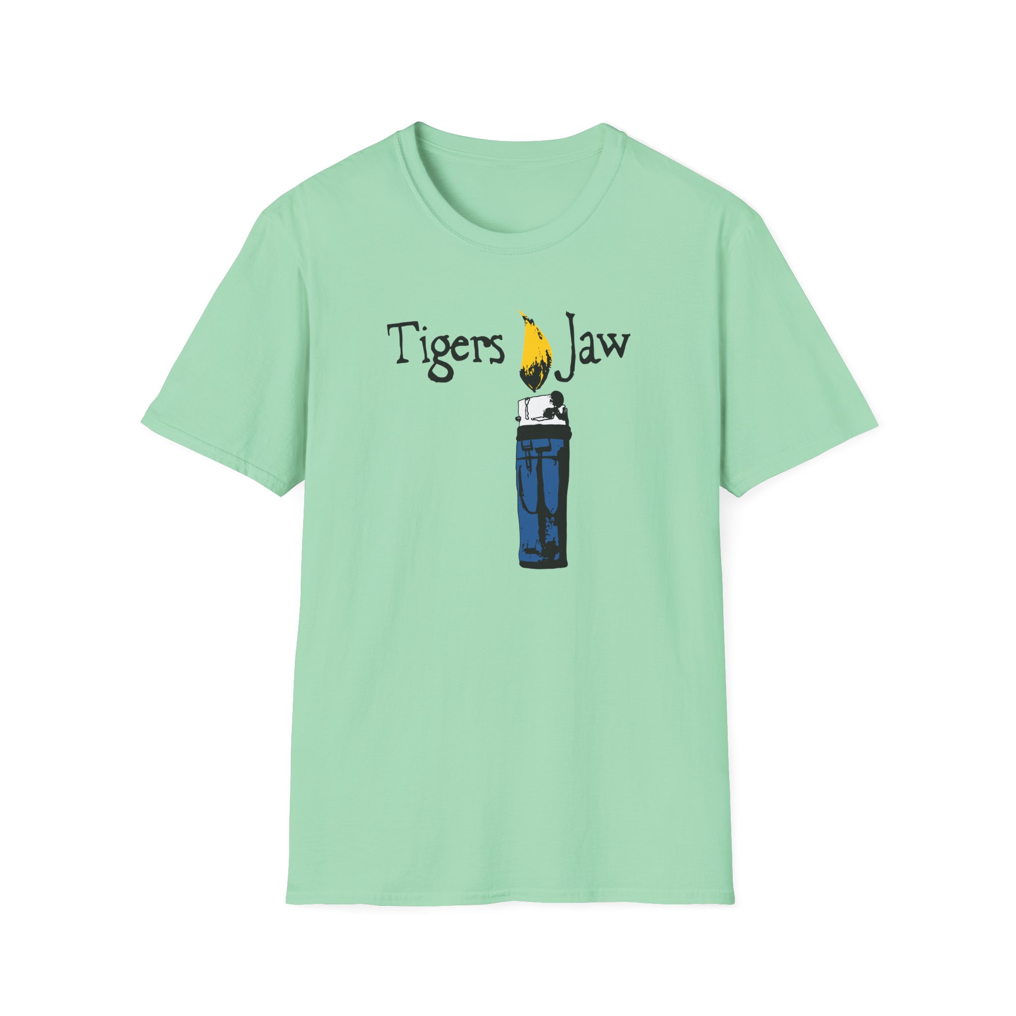 Tigers Jaw Lighter Unisex Softstyle T-Shirt - Image 13