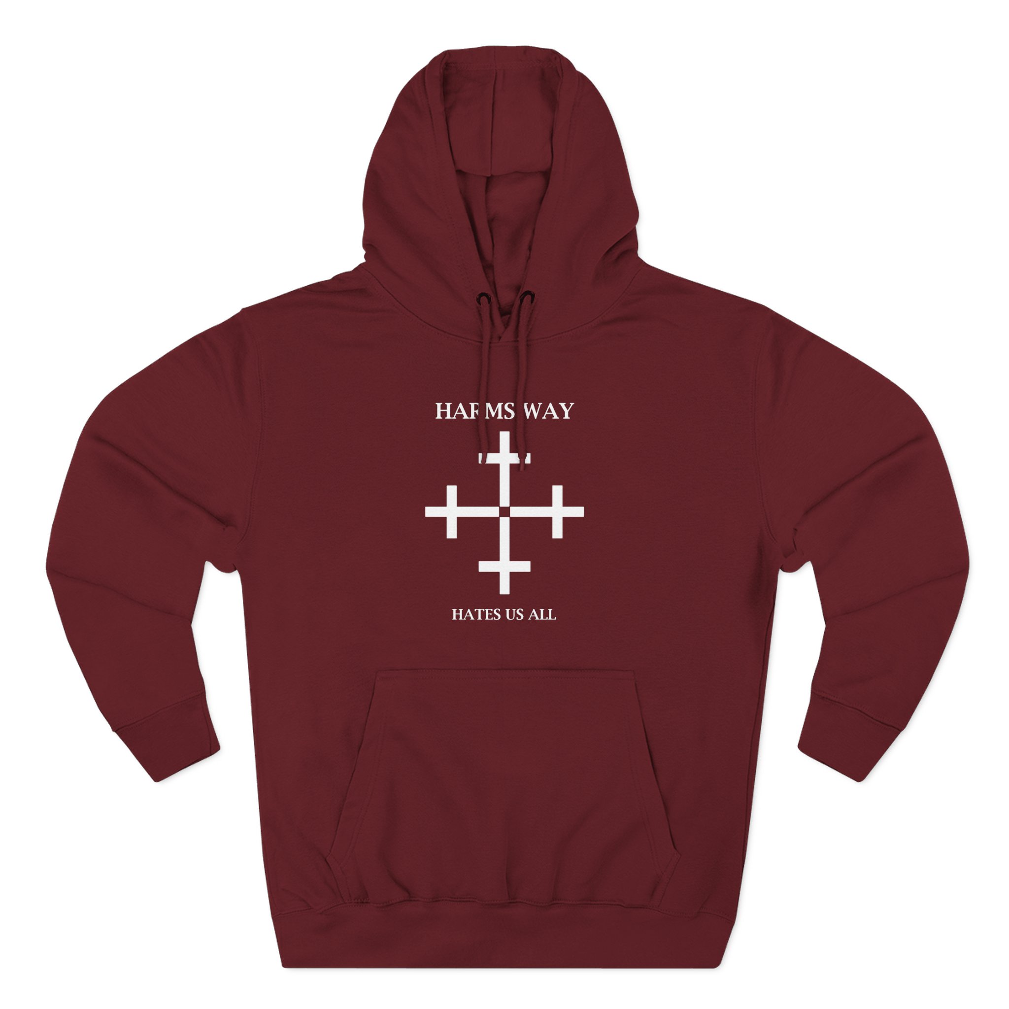 Harms Way Three-Panel Fleece Hoodie - Image 9