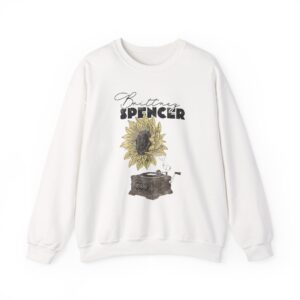 Manhead Sunflower Turntable Unisex Heavy Blend™ Crewneck Sweatshirt