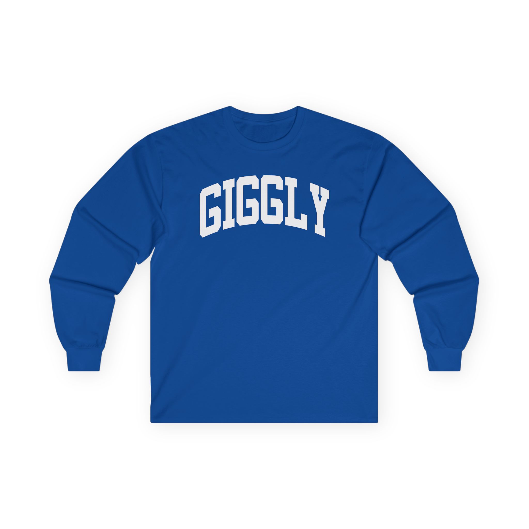 Giggly Squad Collegiate Unisex Ultra Cotton Long Sleeve Tee - Image 13