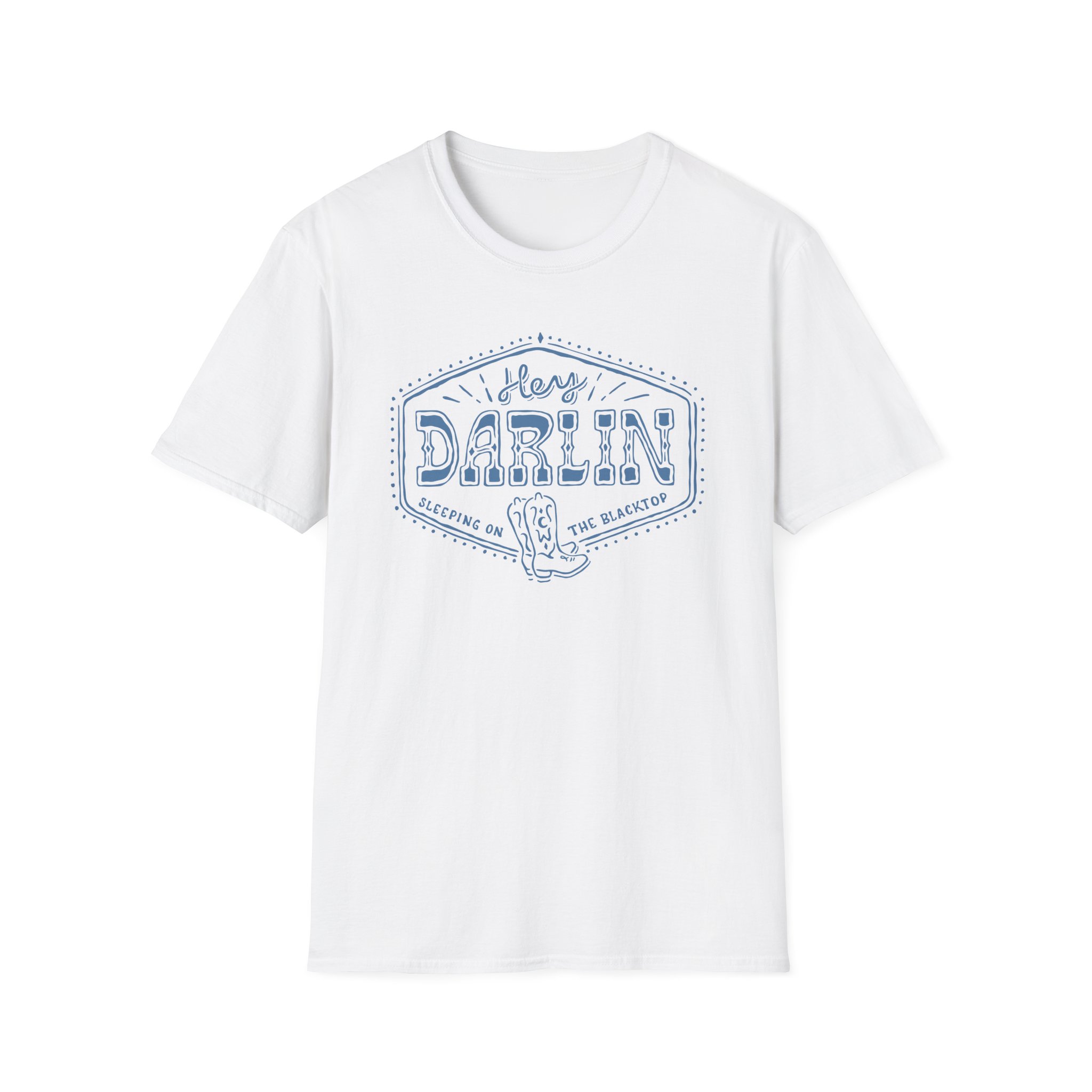 Colter Wall Hey Darlin Unisex Softstyle T-Shirt