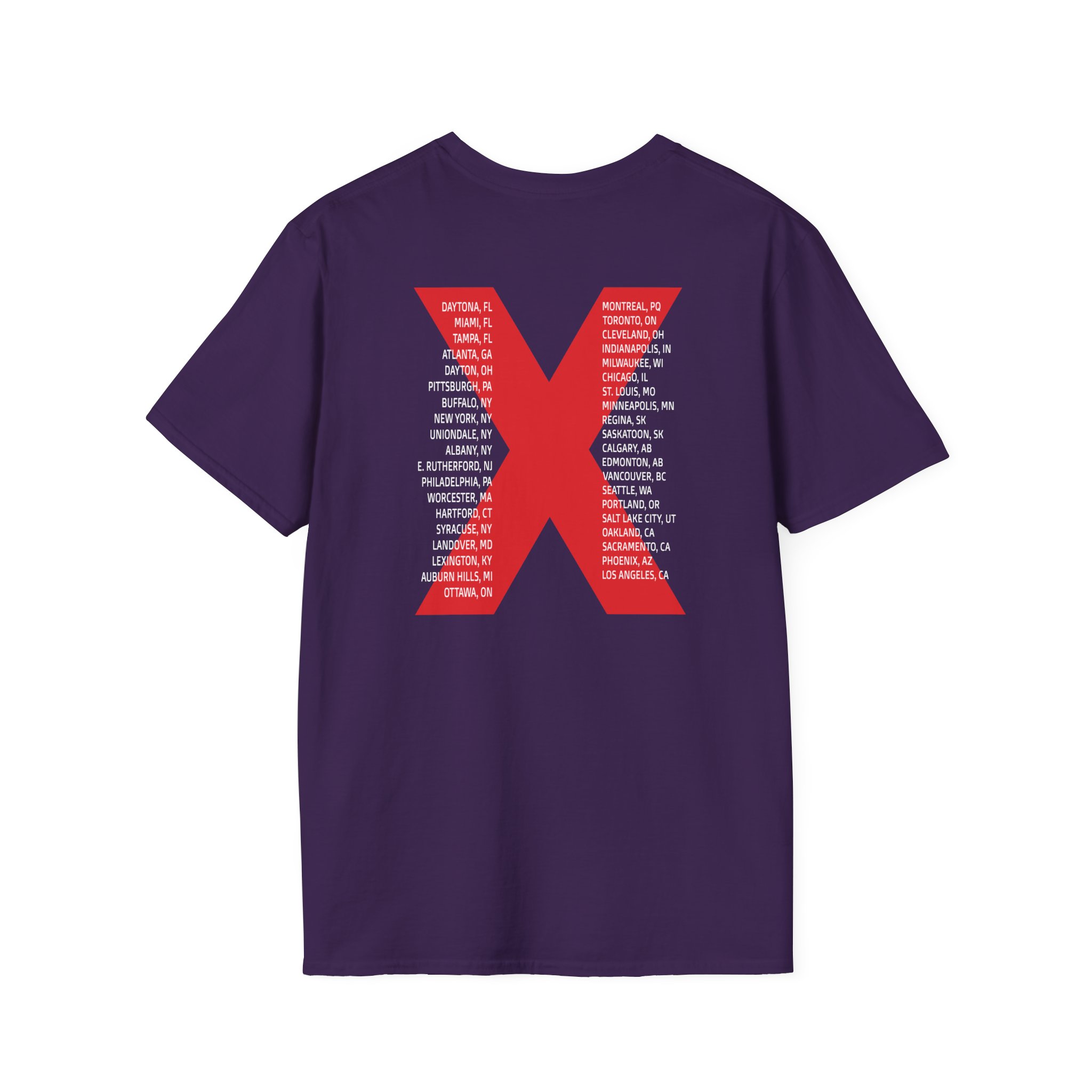Inxs Us Tour Unisex Softstyle T-Shirt - Image 18