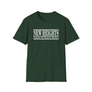 New Heights Jason And Travis Kelce Unisex Softstyle T-Shirt