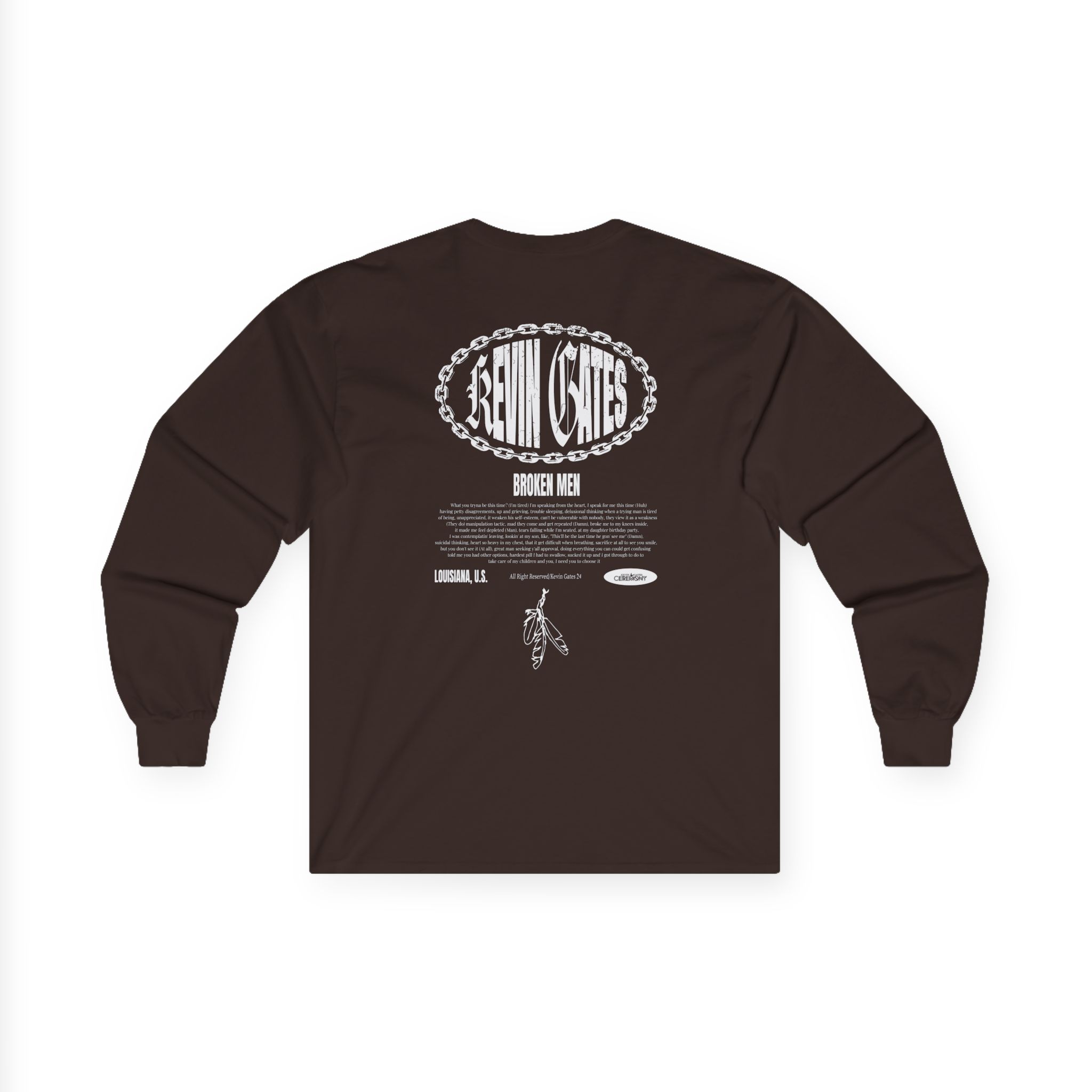 Kevin Gates Broken Men Unisex Ultra Cotton Long Sleeve Tee - Image 6