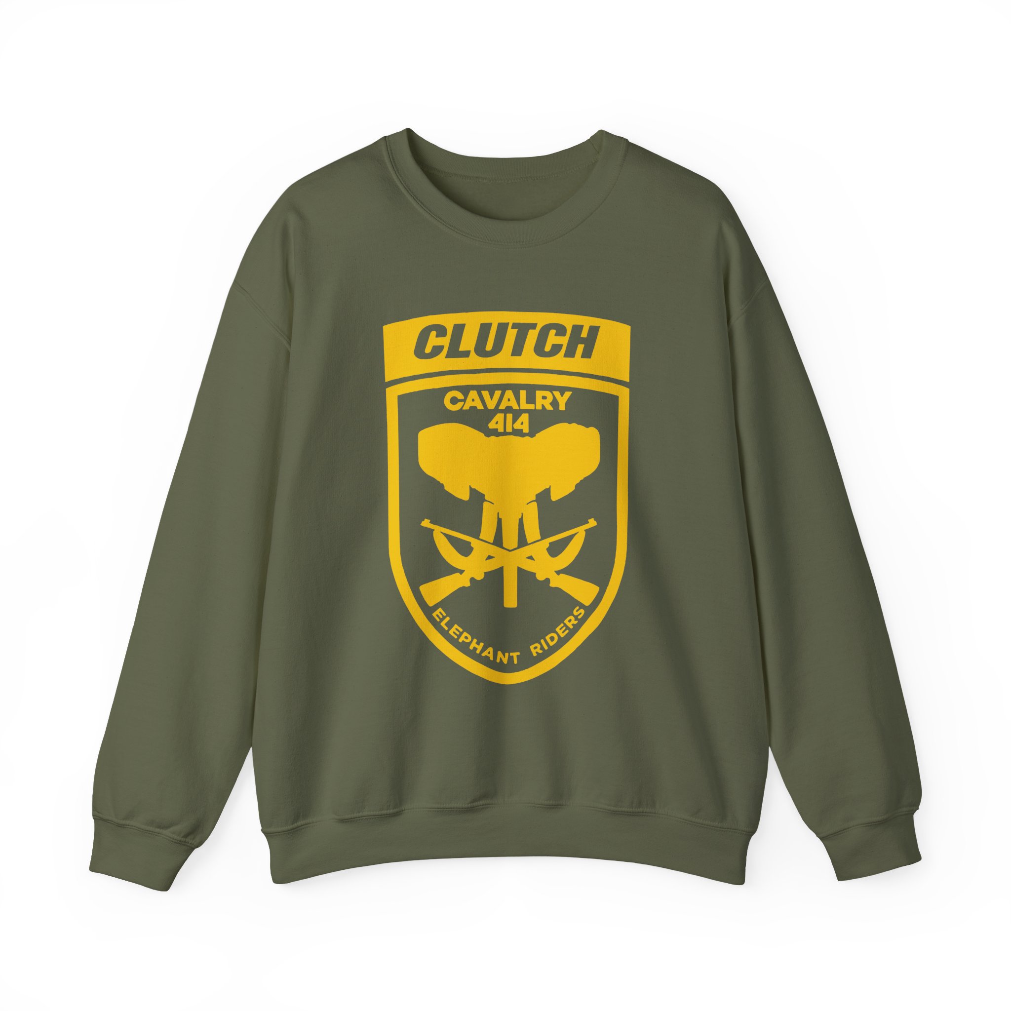 Clutch Elephant Riders Unisex Heavy Blend™ Crewneck Sweatshirt - Image 9