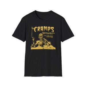 The Cramps Sometimes Good Guys Don’t Wear White Unisex Softstyle T-Shirt