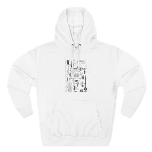 Chat Pile Three-Panel Fleece Hoodie