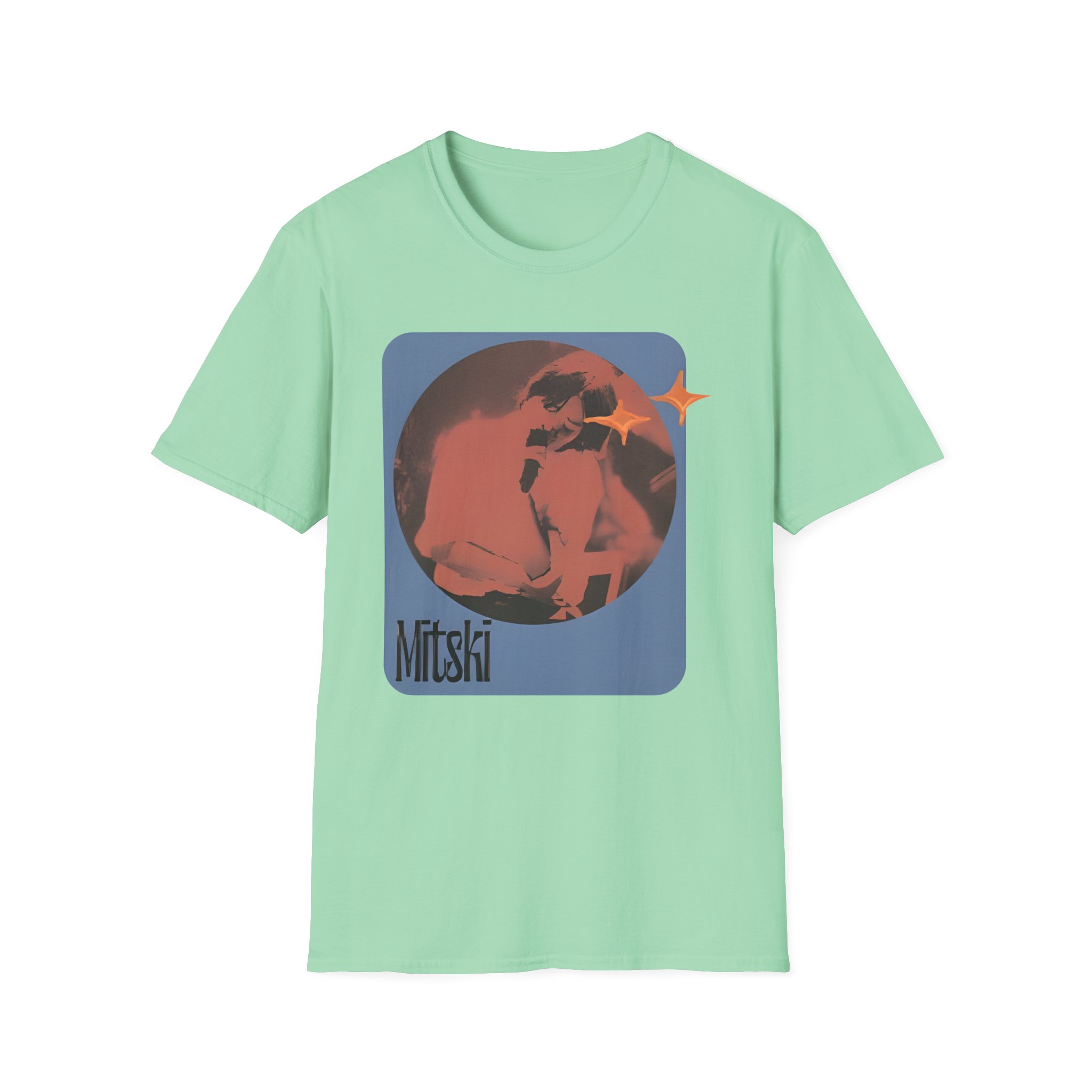 Mitski Stars Retro Unisex Softstyle T-Shirt - Image 13