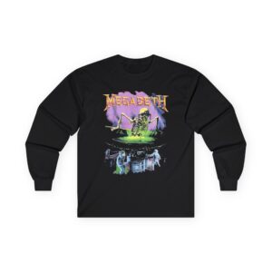 Manhead Megadeth Contaminated Unisex Ultra Cotton Long Sleeve Tee