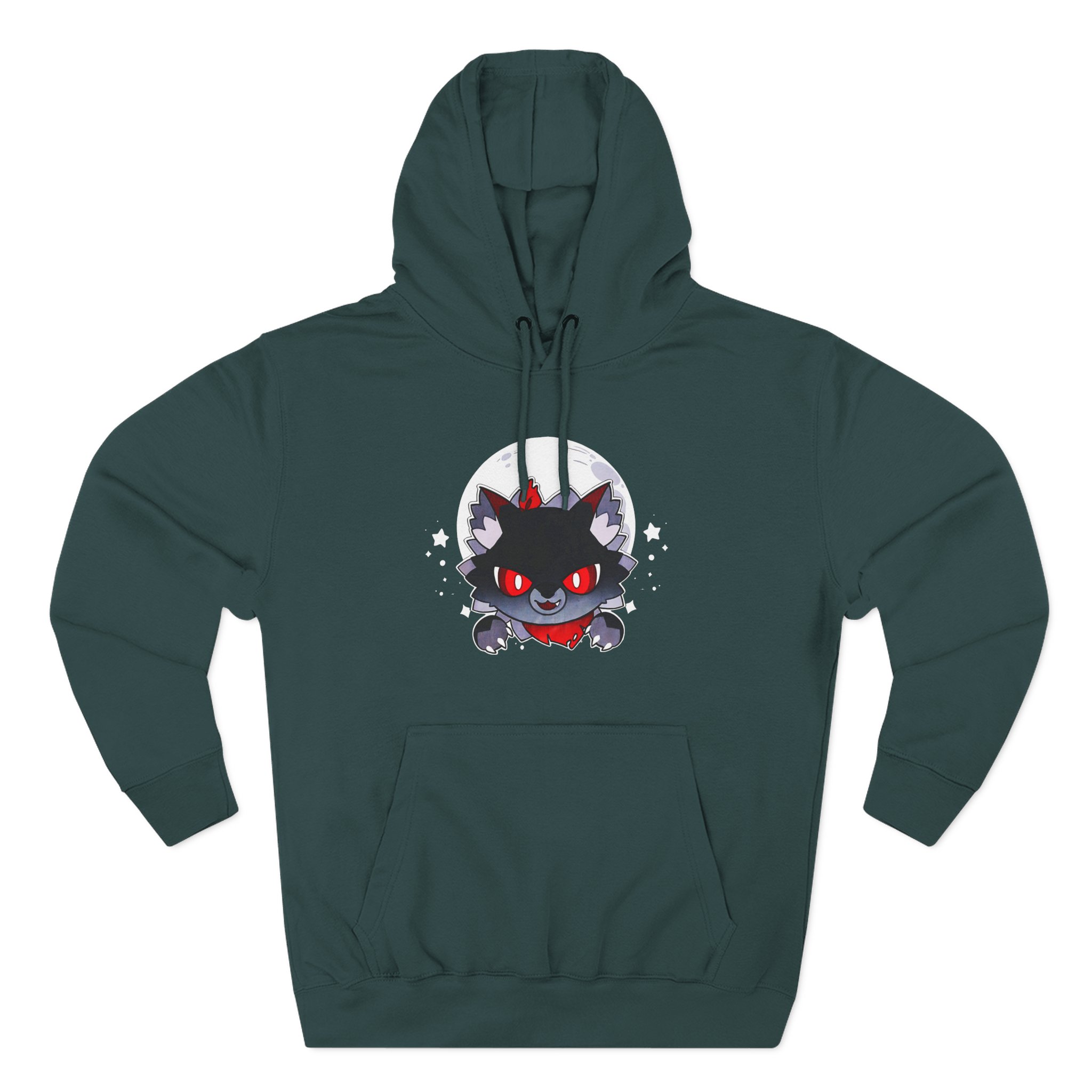 Aphmau Werewolf Cat Three-Panel Fleece Hoodie - Image 7