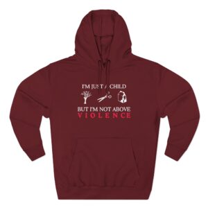 Ethel Cain Not Above Violence Three-Panel Fleece Hoodie