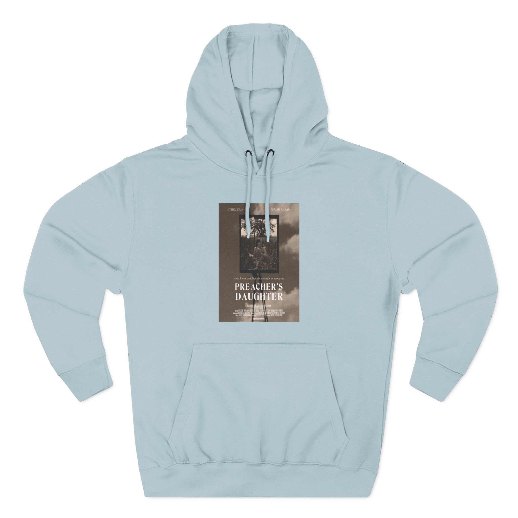 Ethel Cain Preacher's Daughter Movie Poster Three-Panel Fleece Hoodie - Image 19