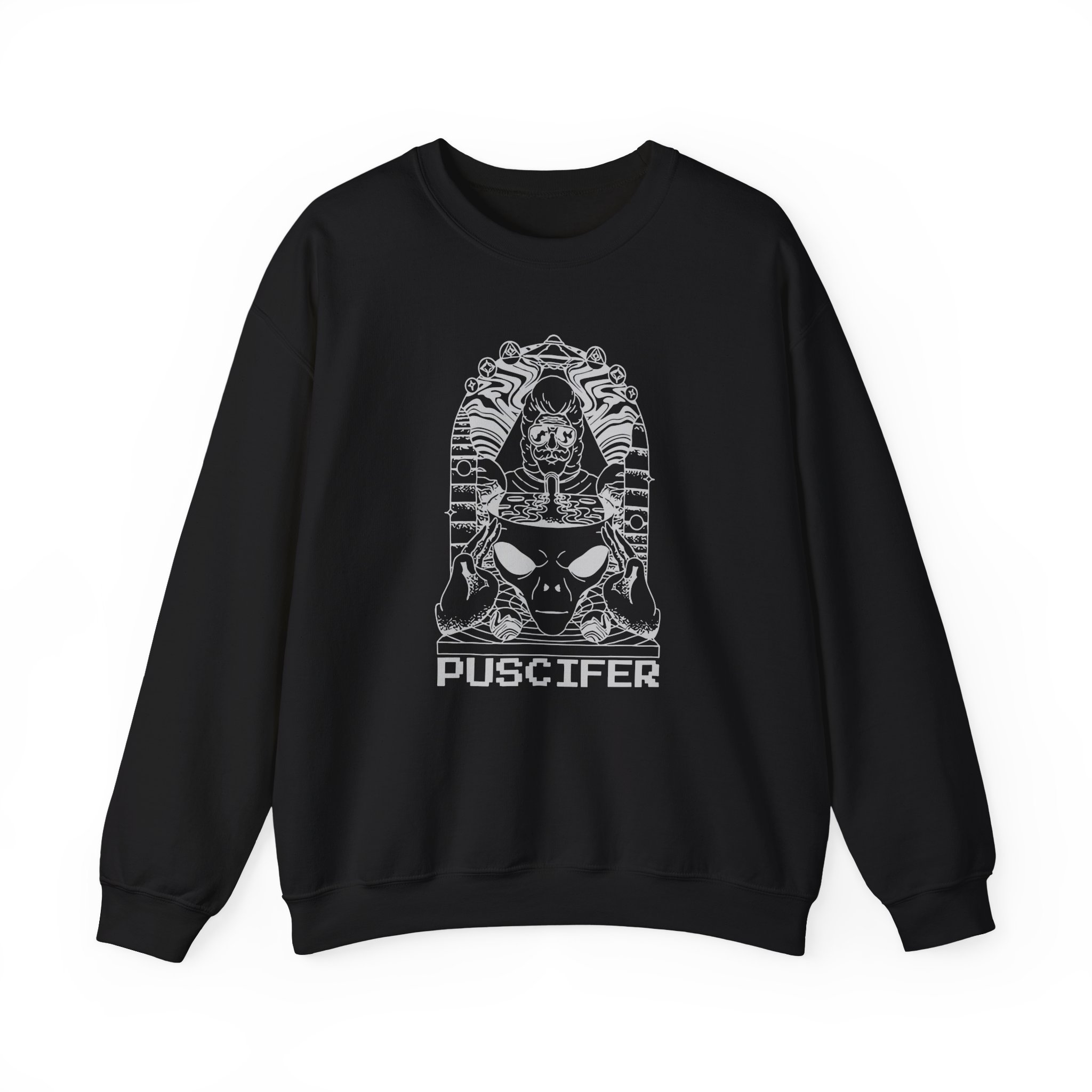 Puscifer Alien Exist Unisex Heavy Blend™ Crewneck Sweatshirt