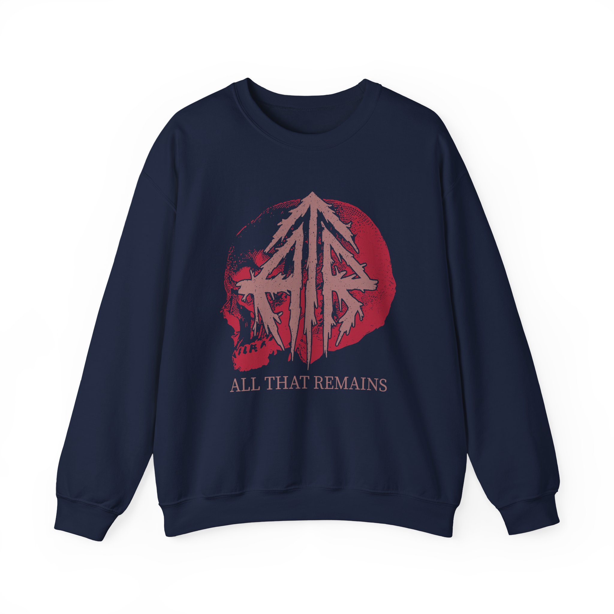 All That Remains Skull Unisex Heavy Blend™ Crewneck Sweatshirt - Image 7