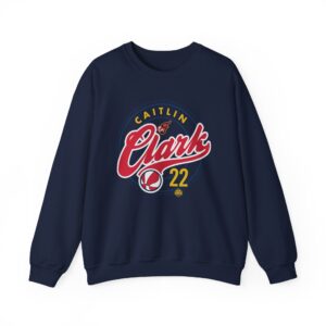 Caitlin Clark Stadium Essentials Navy Runaway Unisex Heavy Blend™ Crewneck Sweatshirt