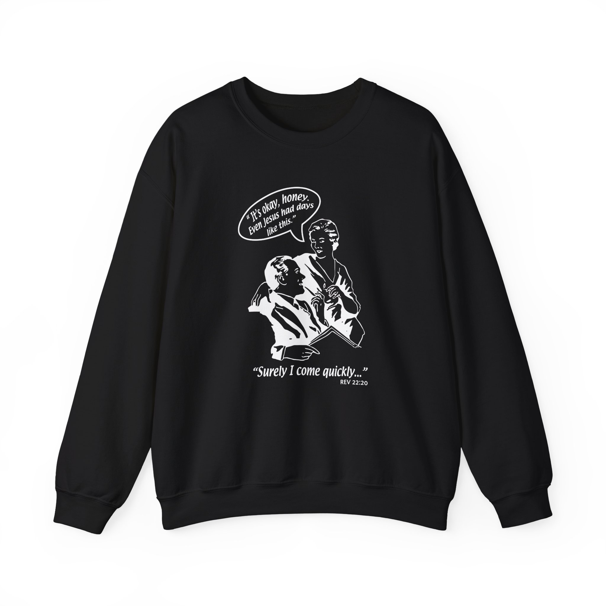 Puscifer Rev 22:20 Unisex Heavy Blend™ Crewneck Sweatshirt