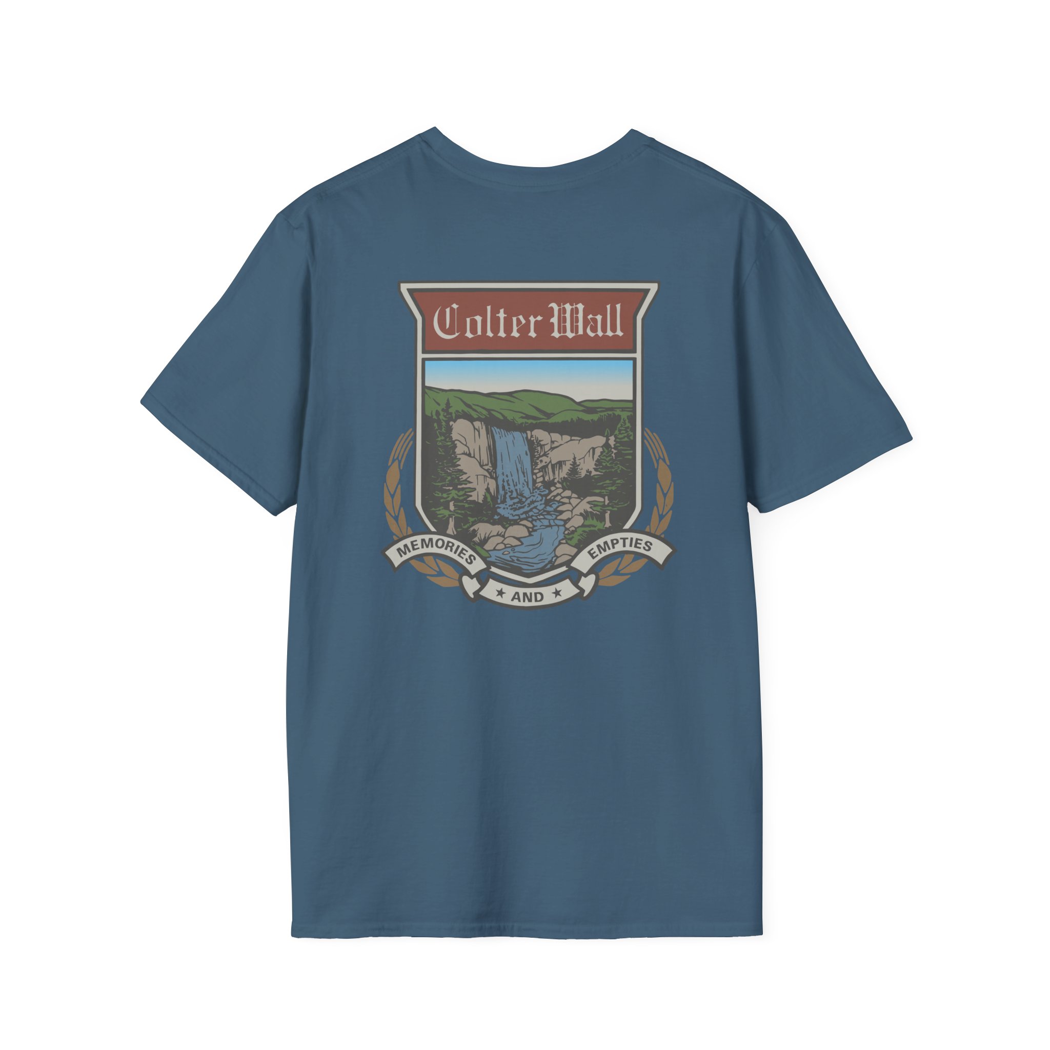 Colter Wall Beer Sign Unisex Softstyle T-Shirt - Image 12