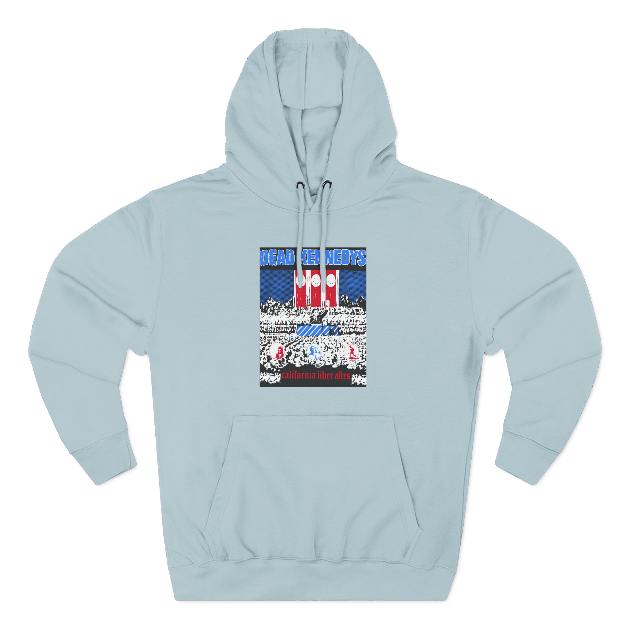 Dead Kennedys California Uber Alles Three-Panel Fleece Hoodie - Image 11