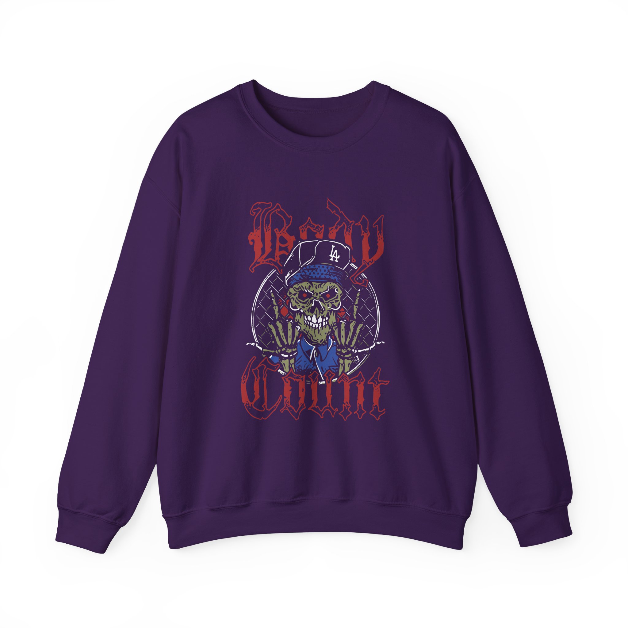 Body Count Skull Mascot Unisex Heavy Blend™ Crewneck Sweatshirt - Image 9