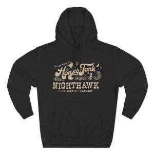 Colter Wall Honky-tonk Nighthawk Three-Panel Fleece Hoodie