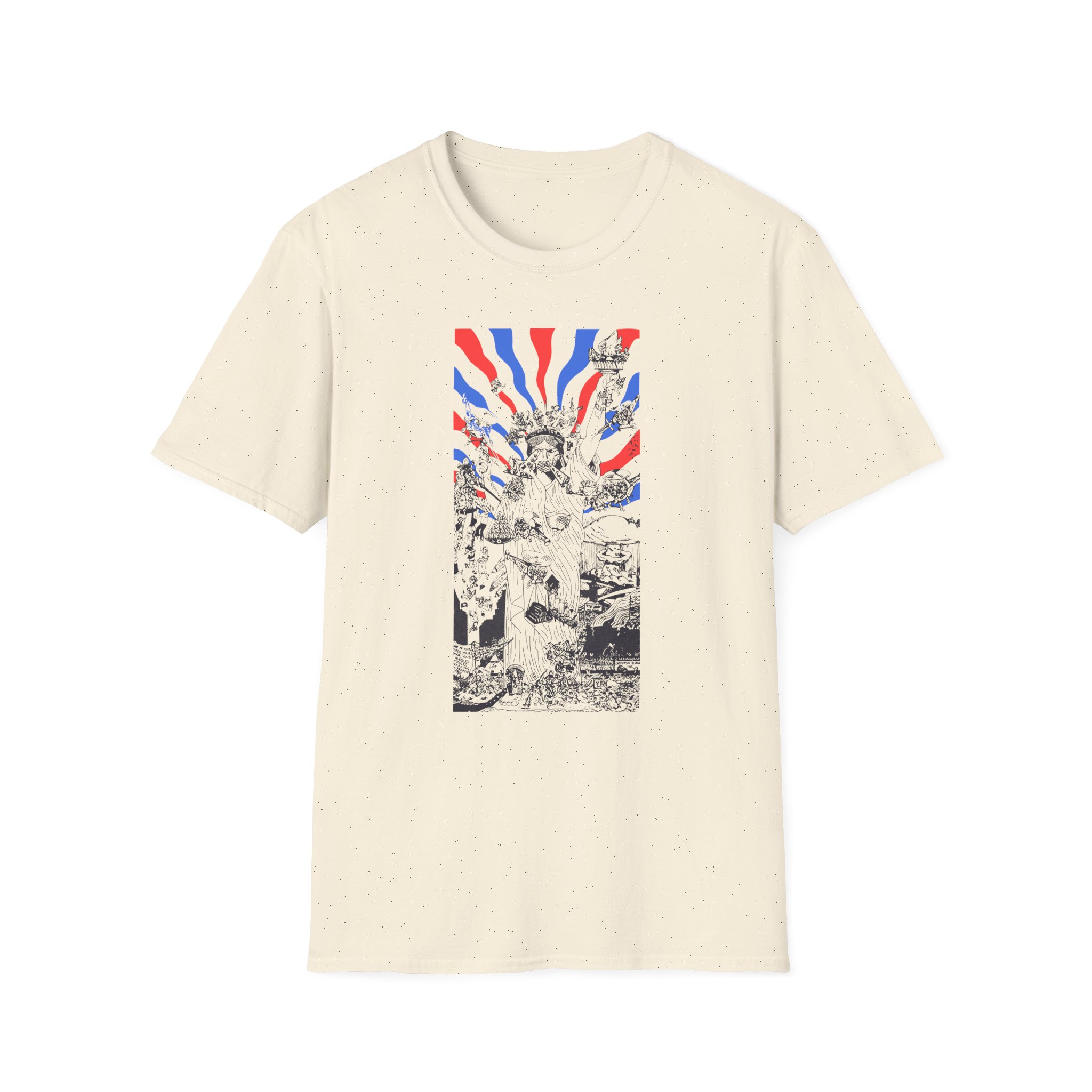 Dead Kennedys Bedtime for Democracy Unisex Softstyle T-Shirt - Image 9
